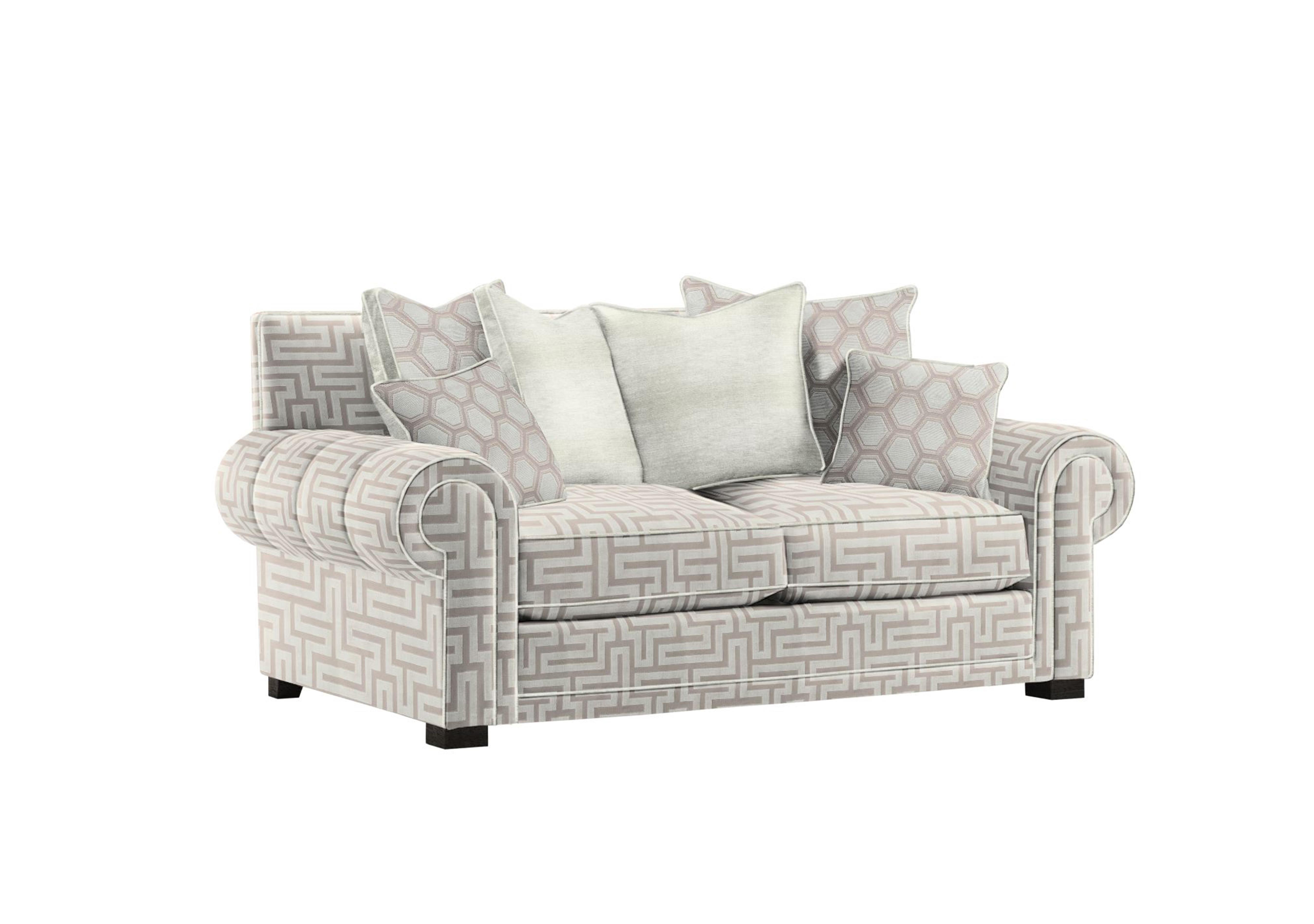 Ambassador Medium 2 Seater Scatter Back Sofa in Apollo-Ophelia Ivory Eby Ft on Furniture Village