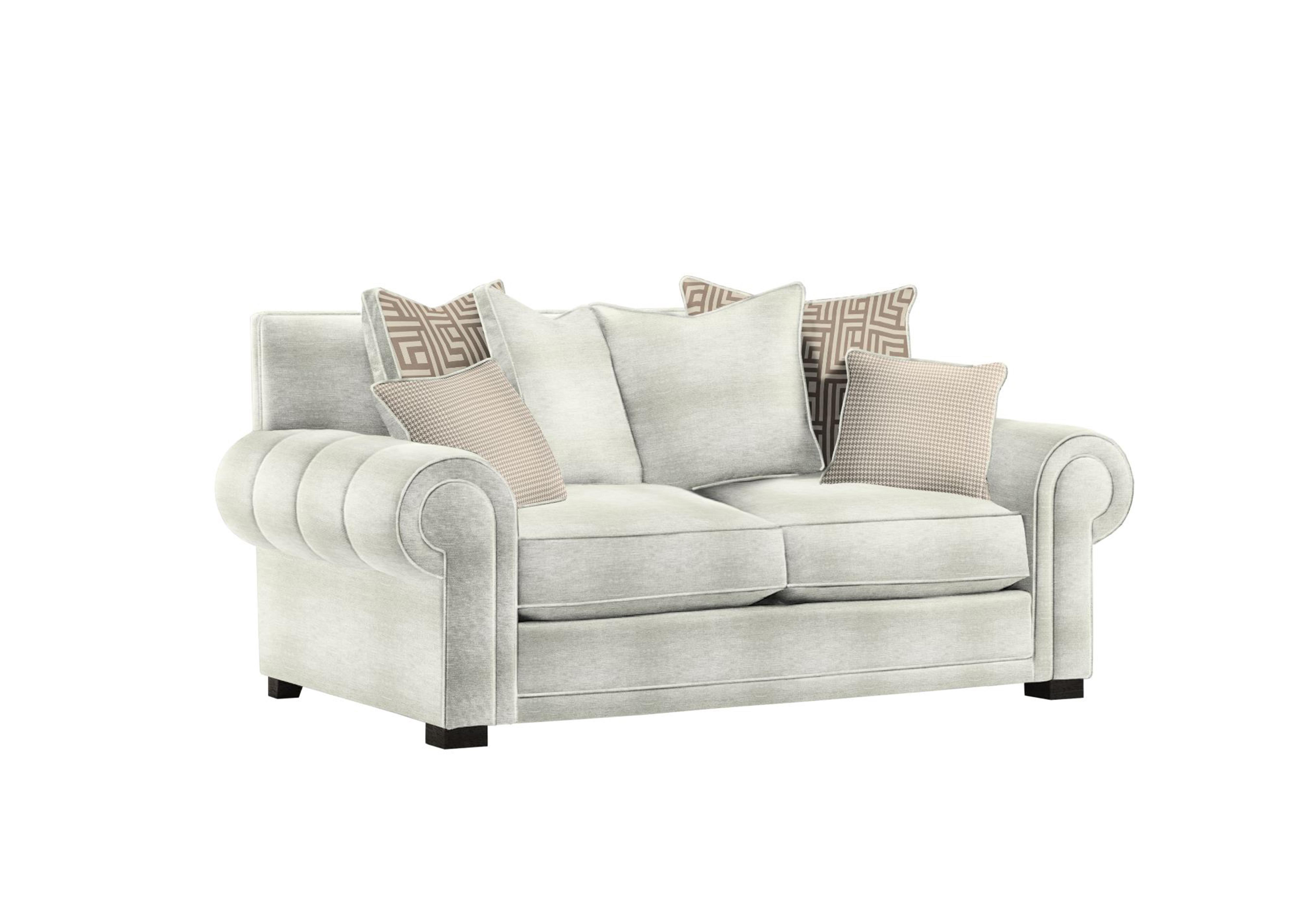 Ambassador Medium 2 Seater Scatter Back Sofa in Monarch Natural-Truff Eby Ft on Furniture Village