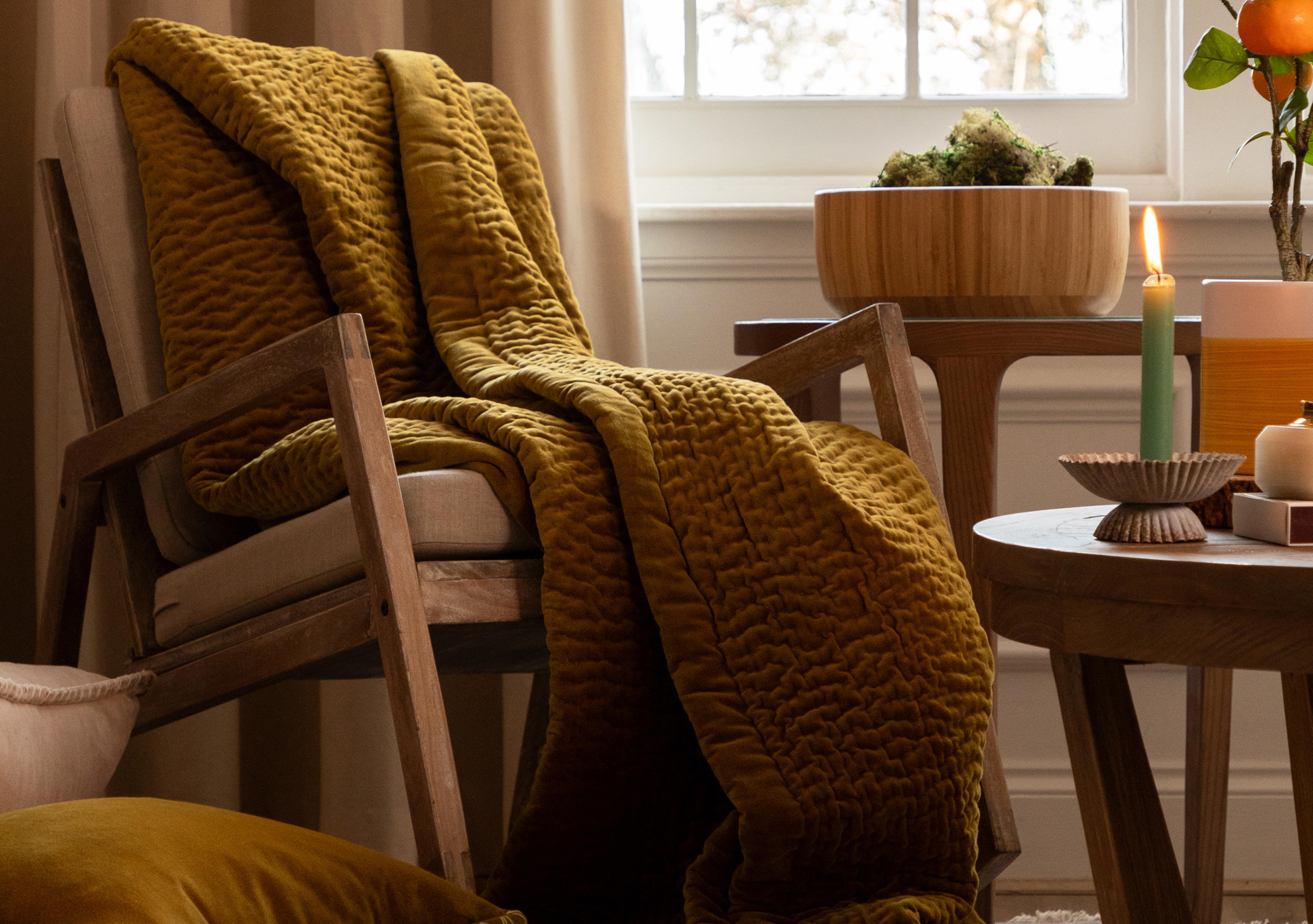 Haze Throw in  on Furniture Village