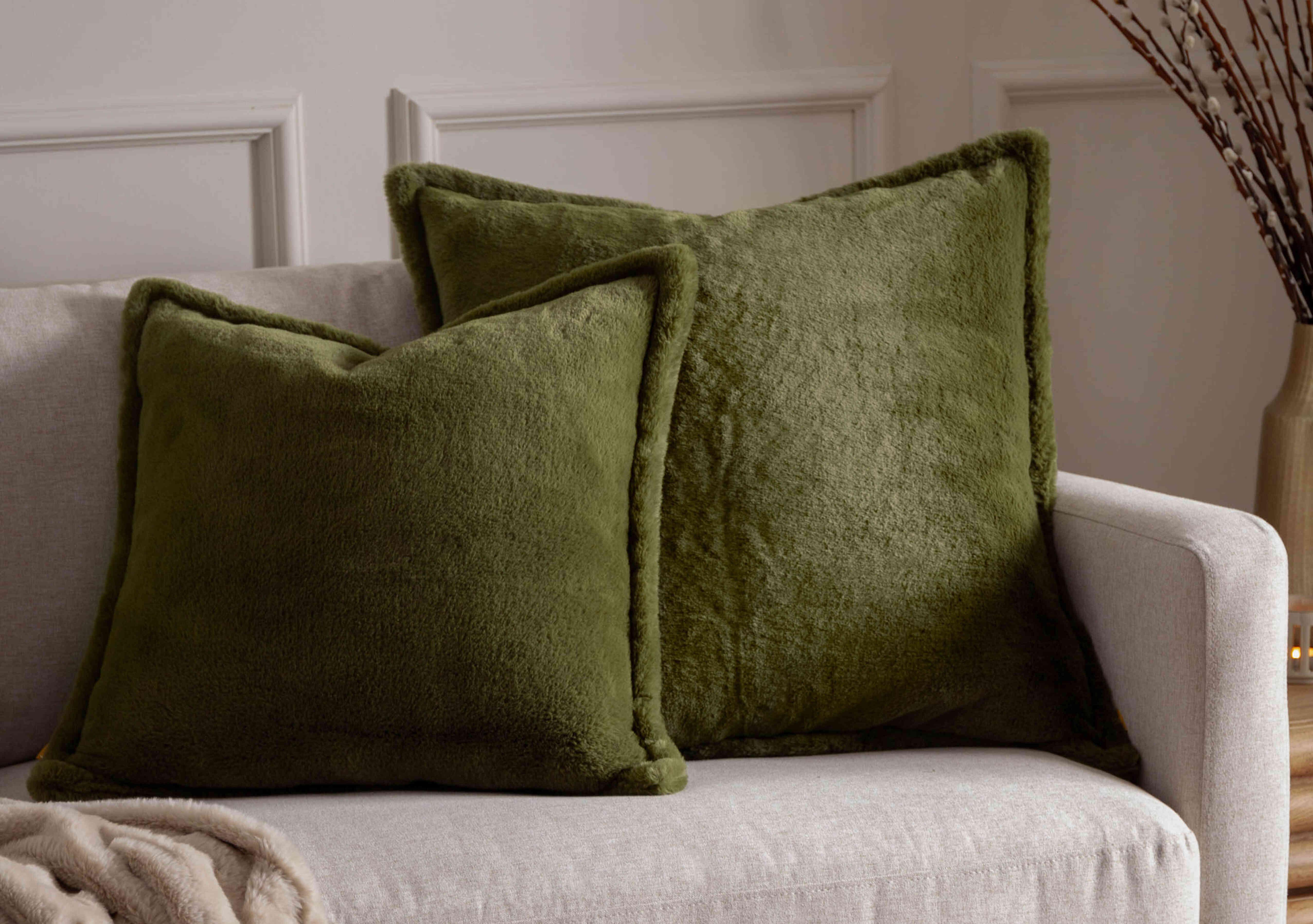 Kallu Large Cushion in  on Furniture Village