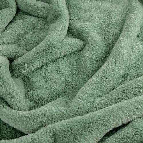 Kallu Throw in Forest Green on Furniture Village