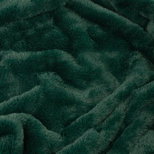 Kallu Throw in Needle Green on Furniture Village
