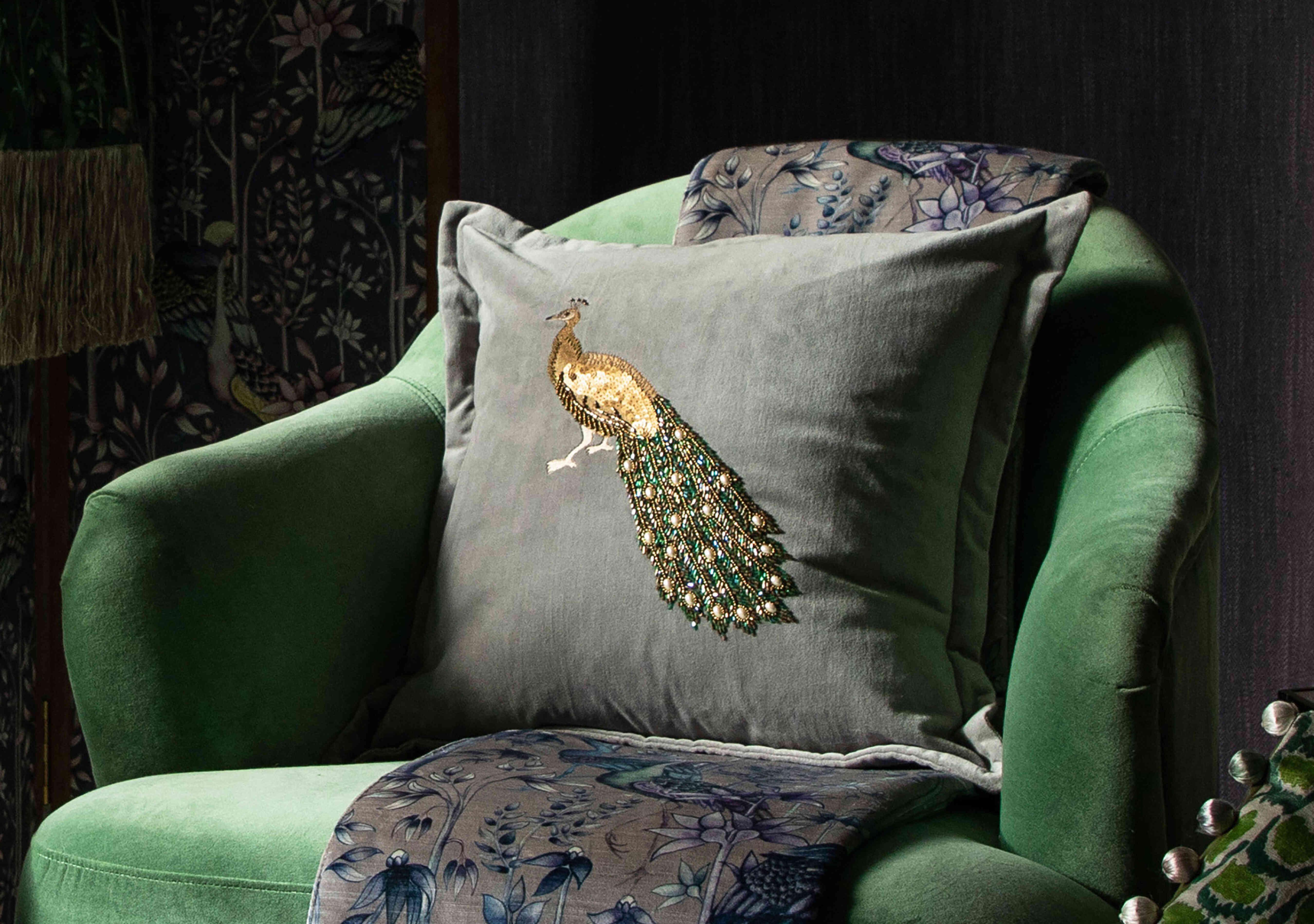 Mayura Cushion in  on Furniture Village
