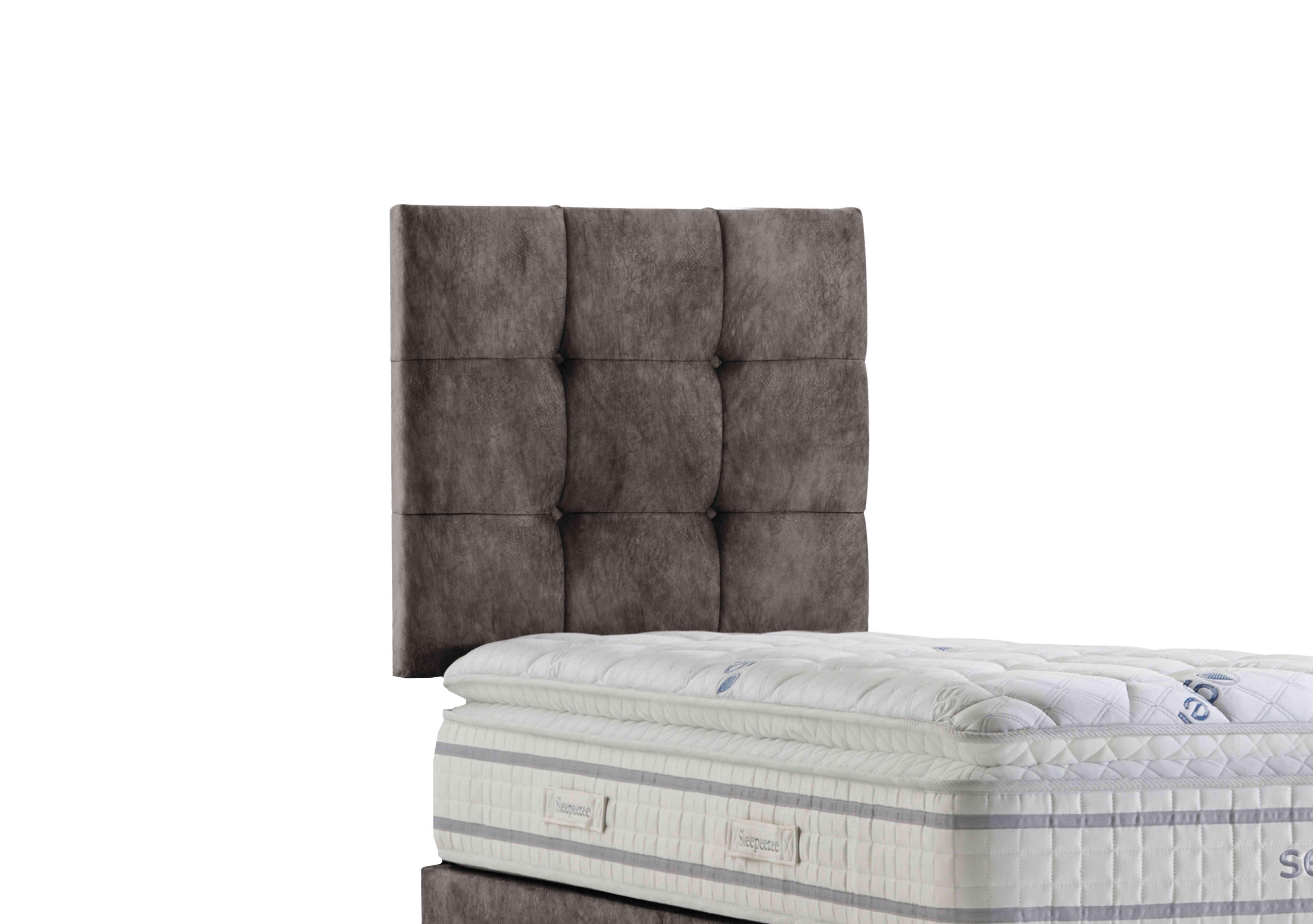 Apex Strutted Headboard in Dapple Mink on Furniture Village