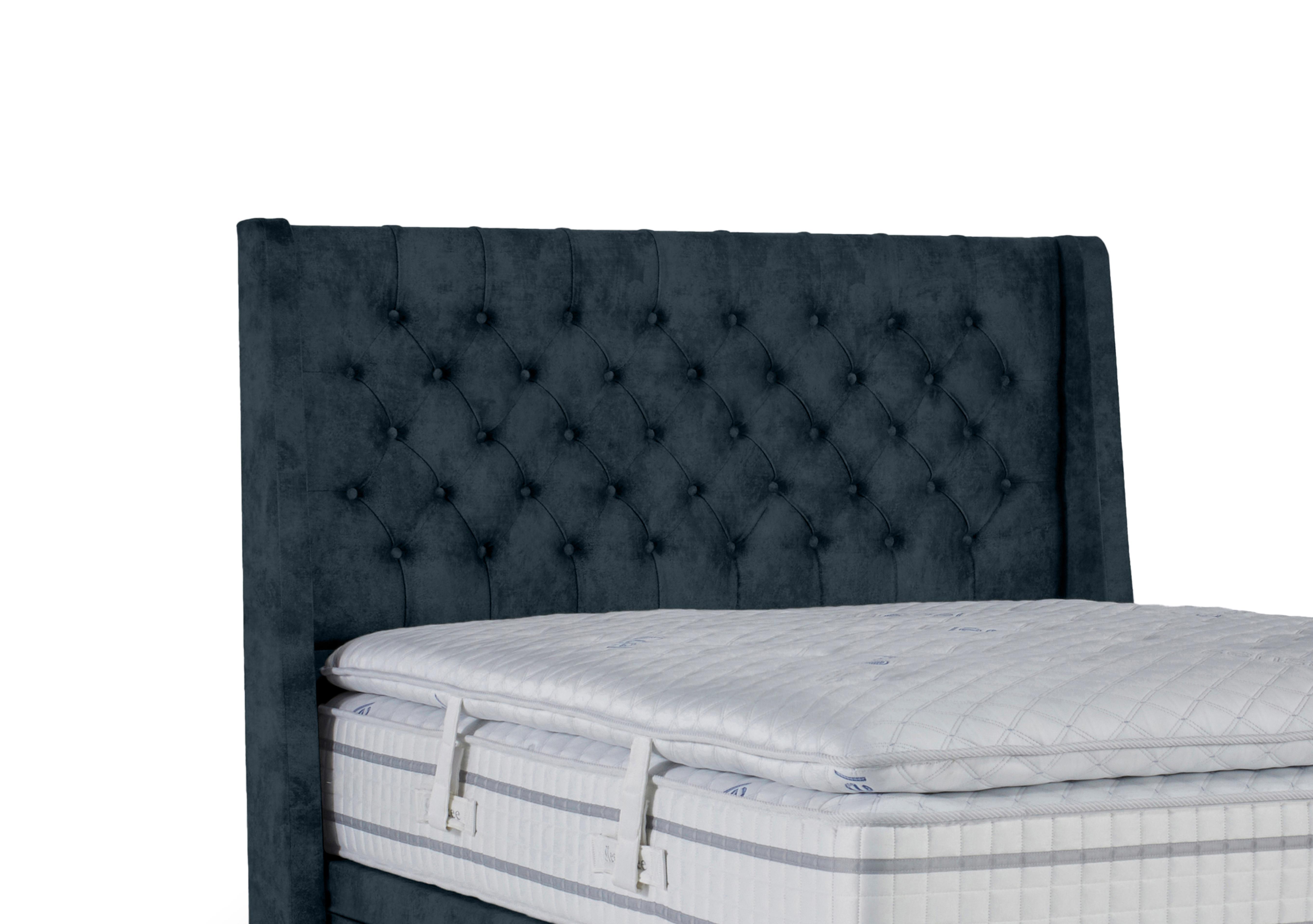 Pinnacle Floor Standing Headboard in Daytona Ocean on Furniture Village