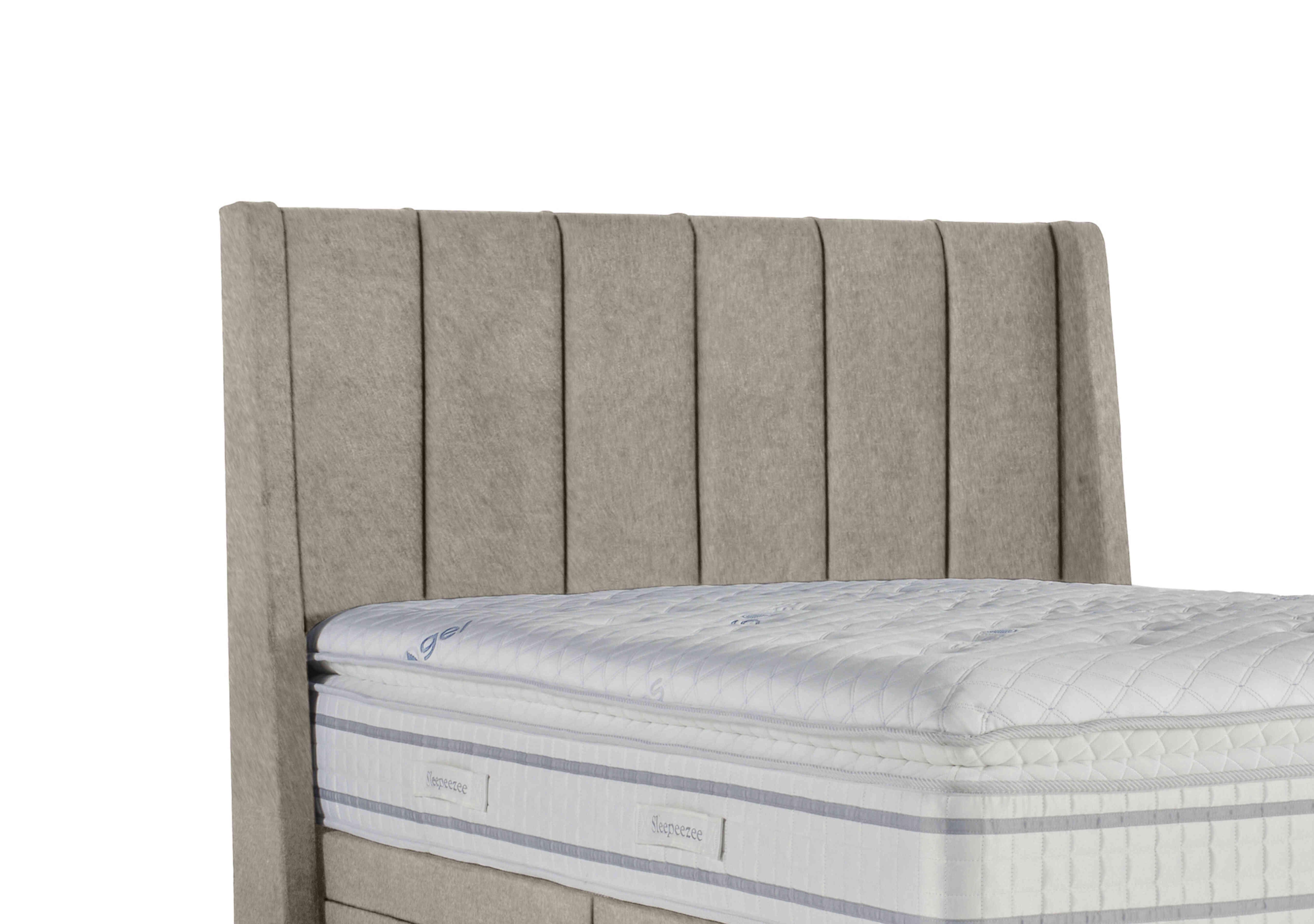 Vail Floor Standing Headboard in Joshua Latte on Furniture Village