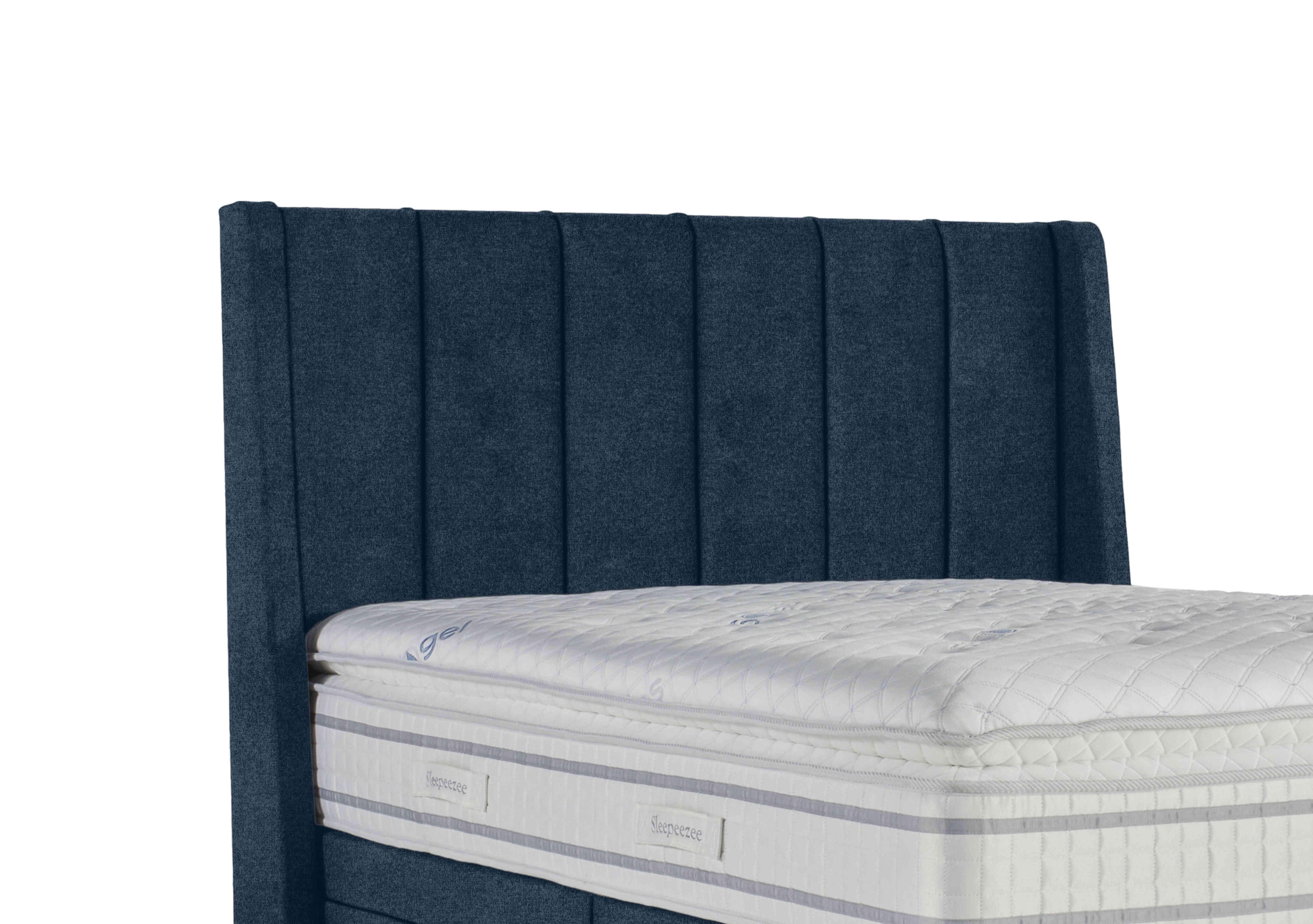 Vail Floor Standing Headboard in Queens Denim on Furniture Village