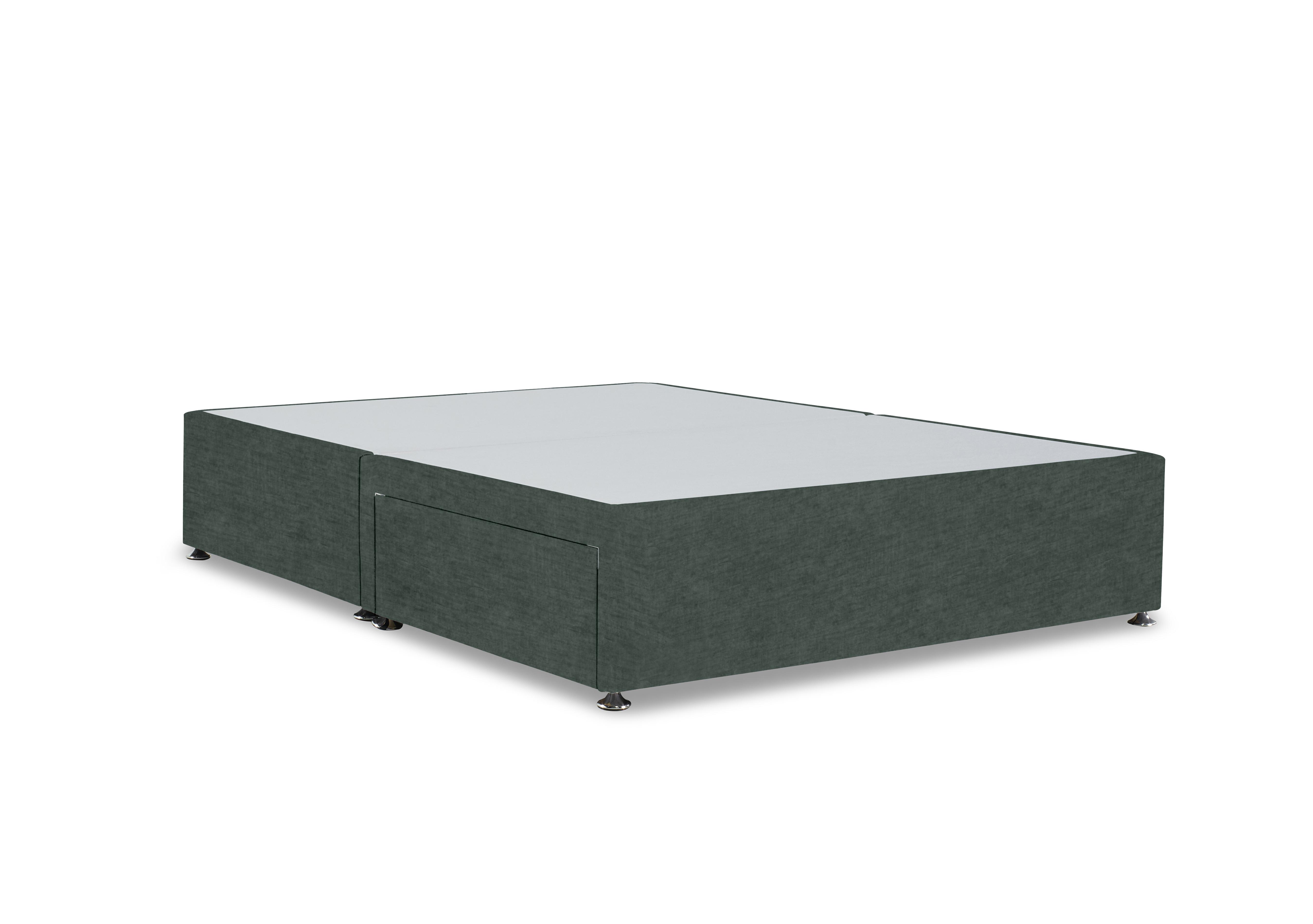 Platform Top Divan Base in 502 Tormaline Green on Furniture Village