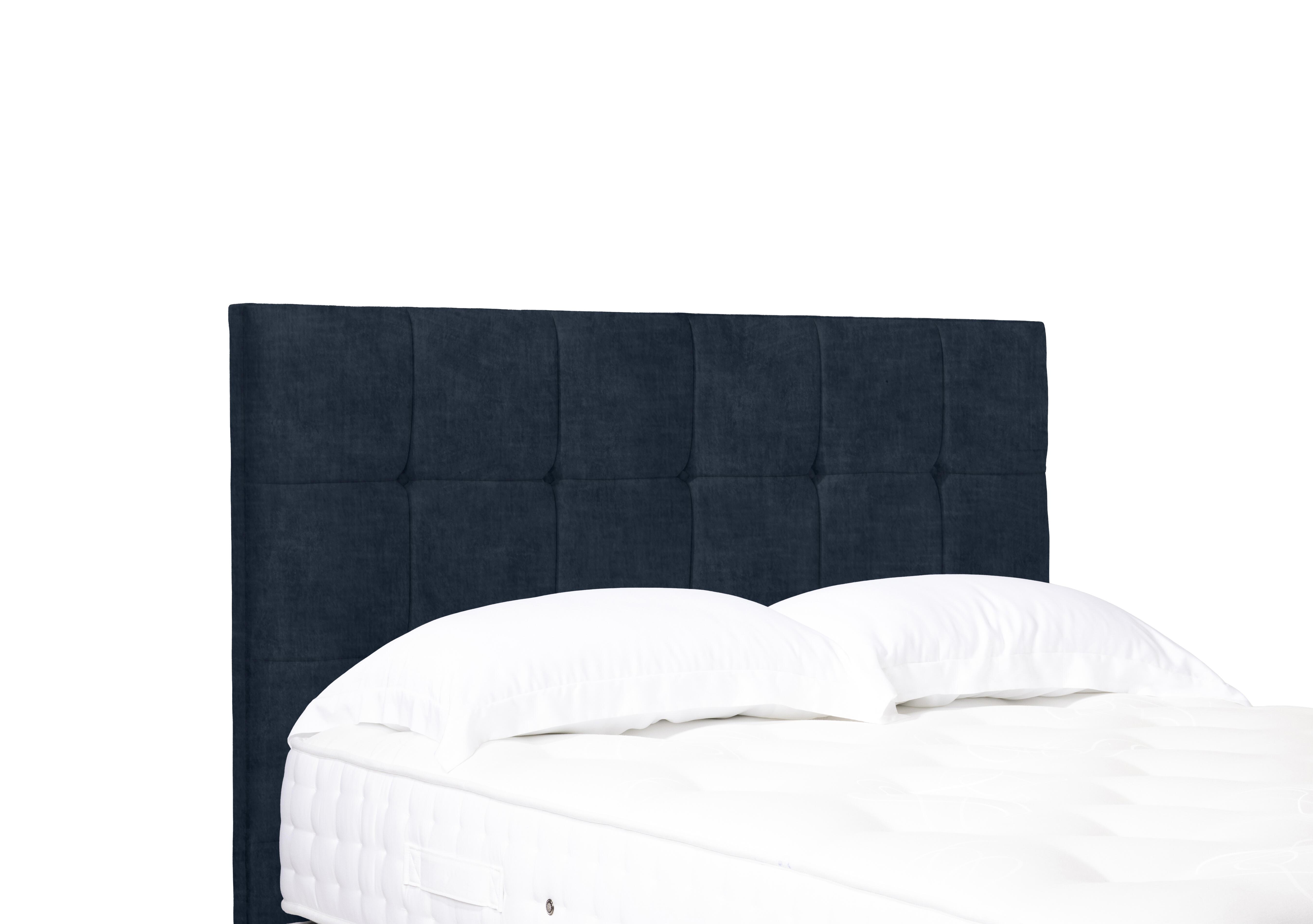 Artisan Collection Kaito Standard Floor Standing Headboard in 600 Granite Blue on Furniture Village