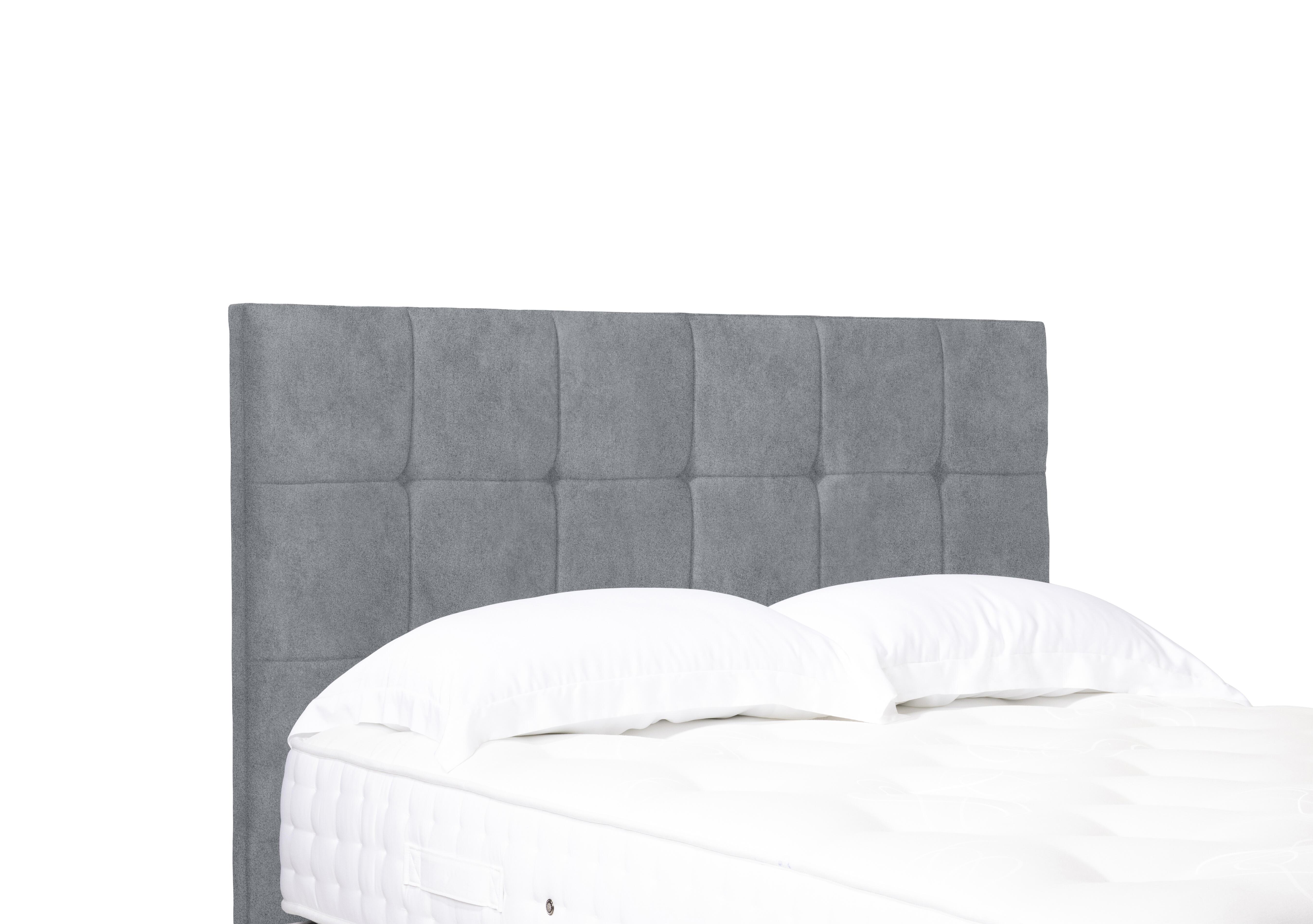 Artisan Collection Kaito Standard Floor Standing Headboard in 806 Simply Zinc on Furniture Village