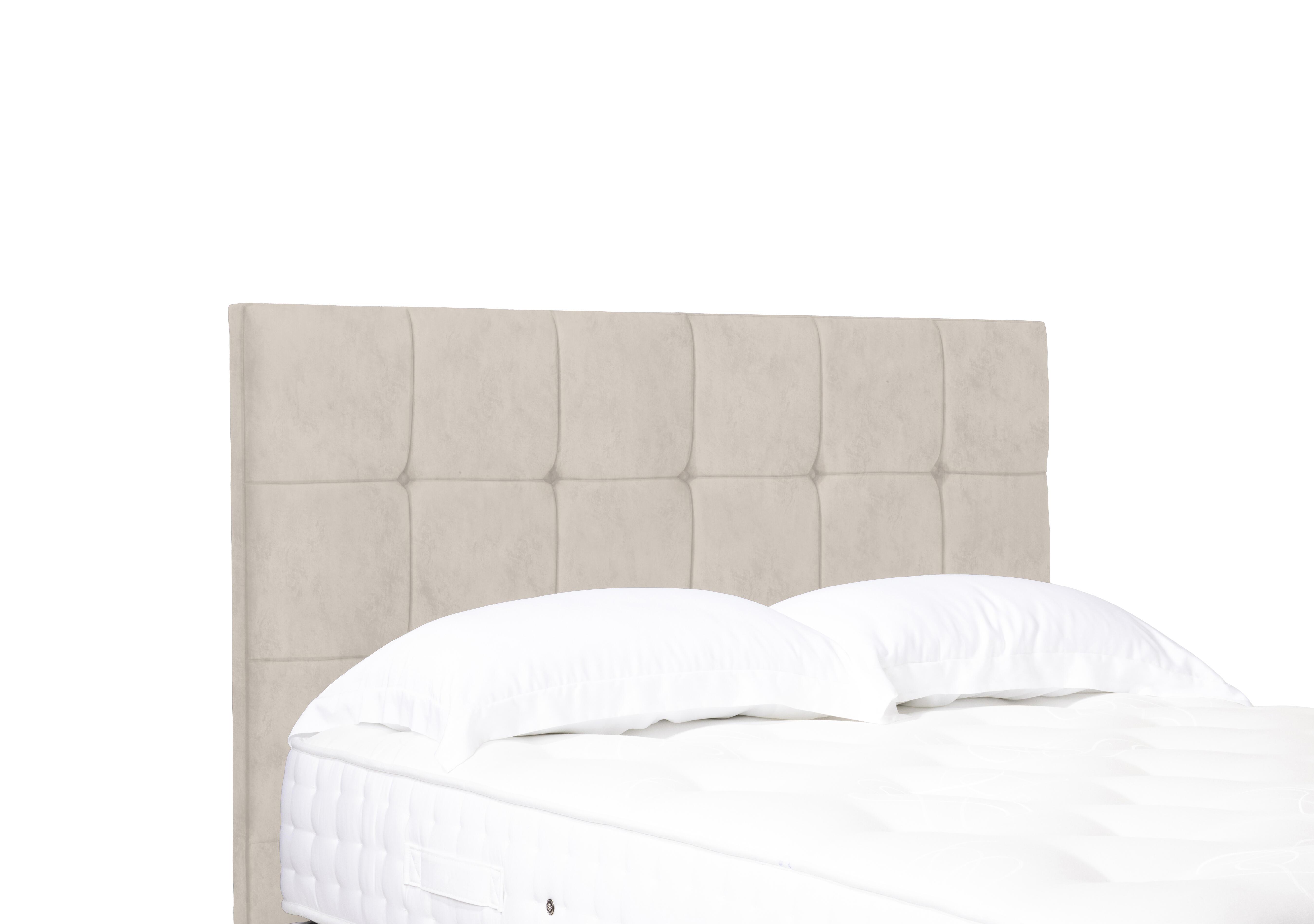 Kaito Standard Floor Standing Headboard in 901 Sandstone Pearl on Furniture Village