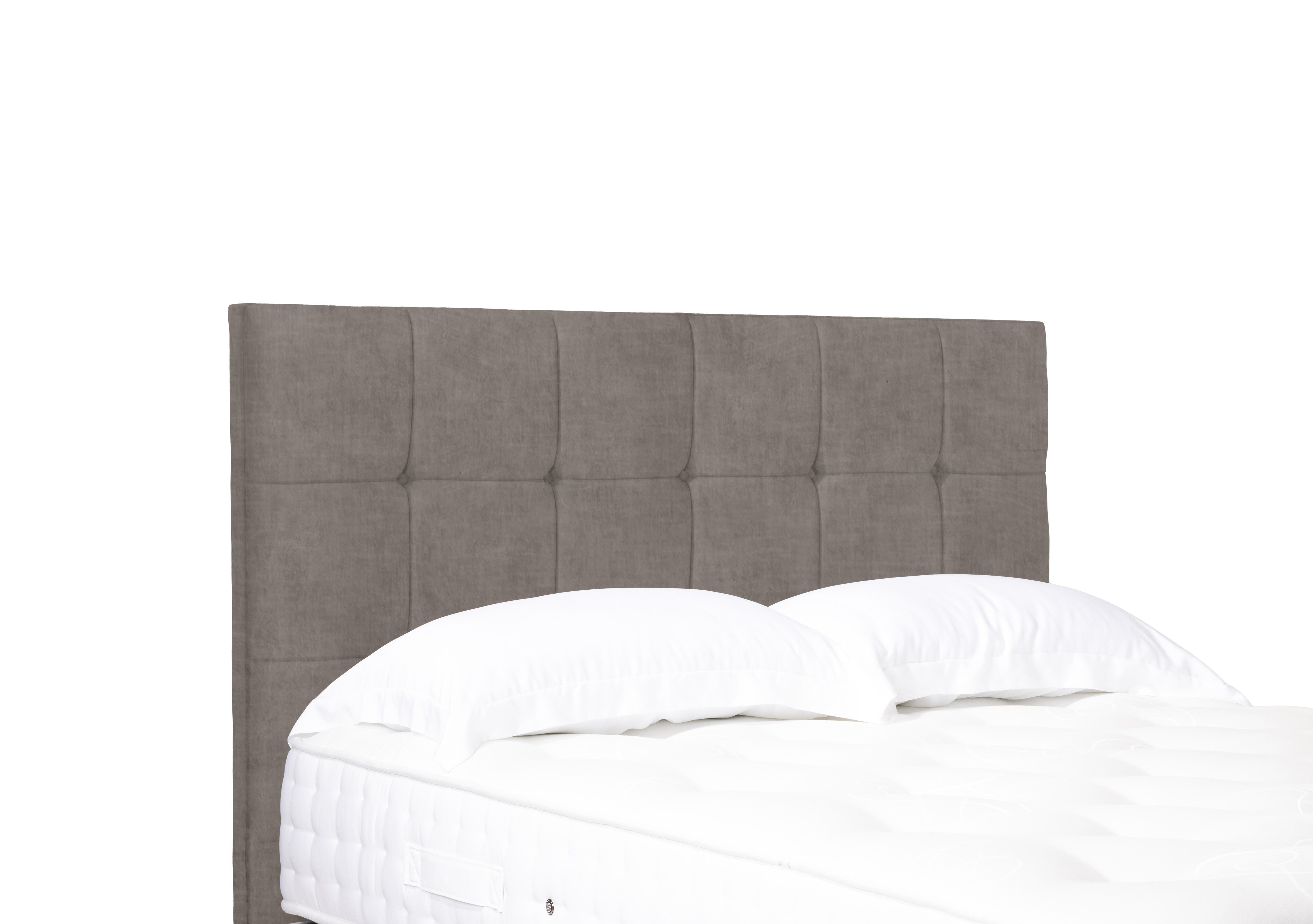 Kaito Standard Floor Standing Headboard in 904 Warm Onyx on Furniture Village