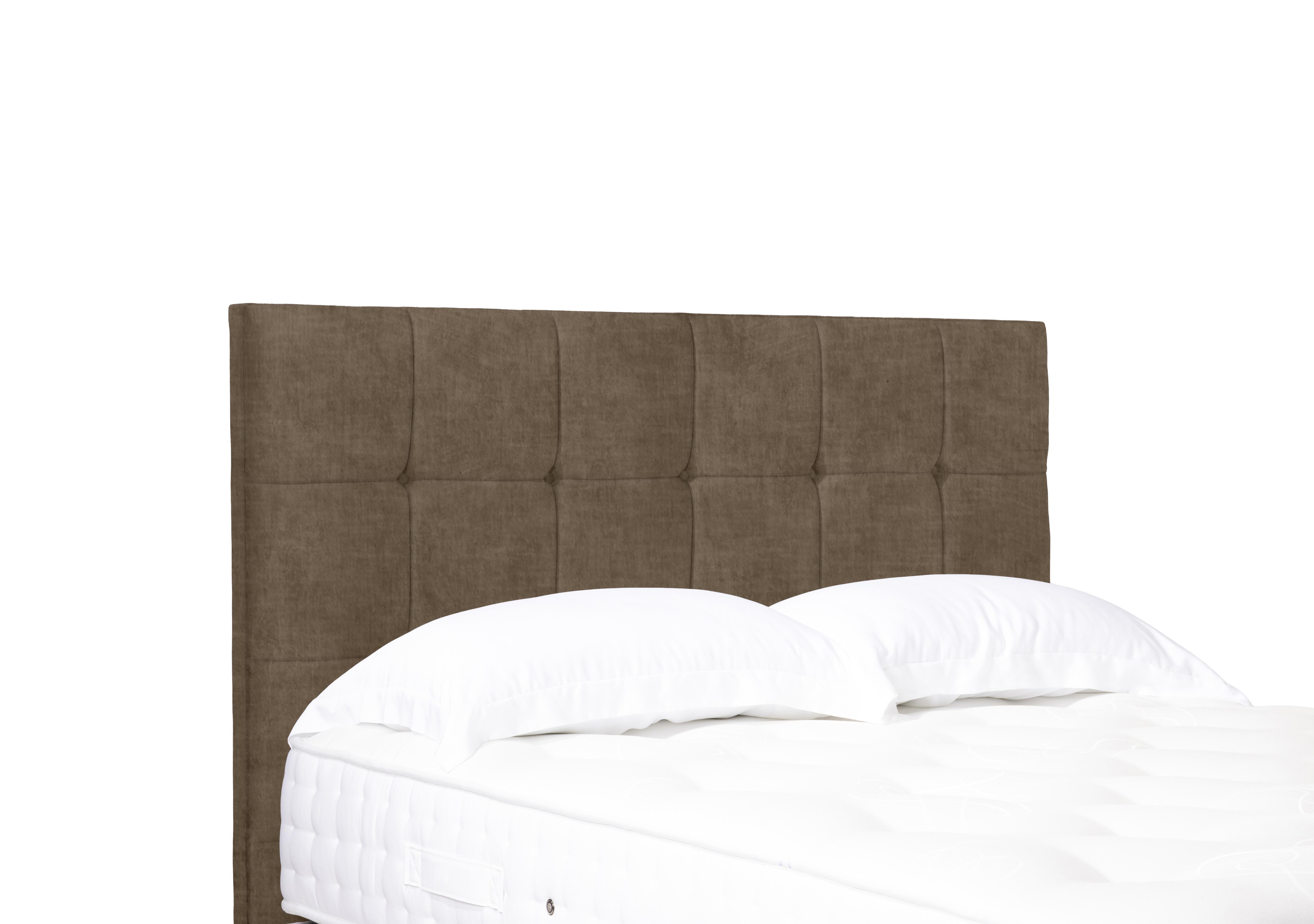 Kaito Standard Floor Standing Headboard in Lace Caramel on Furniture Village