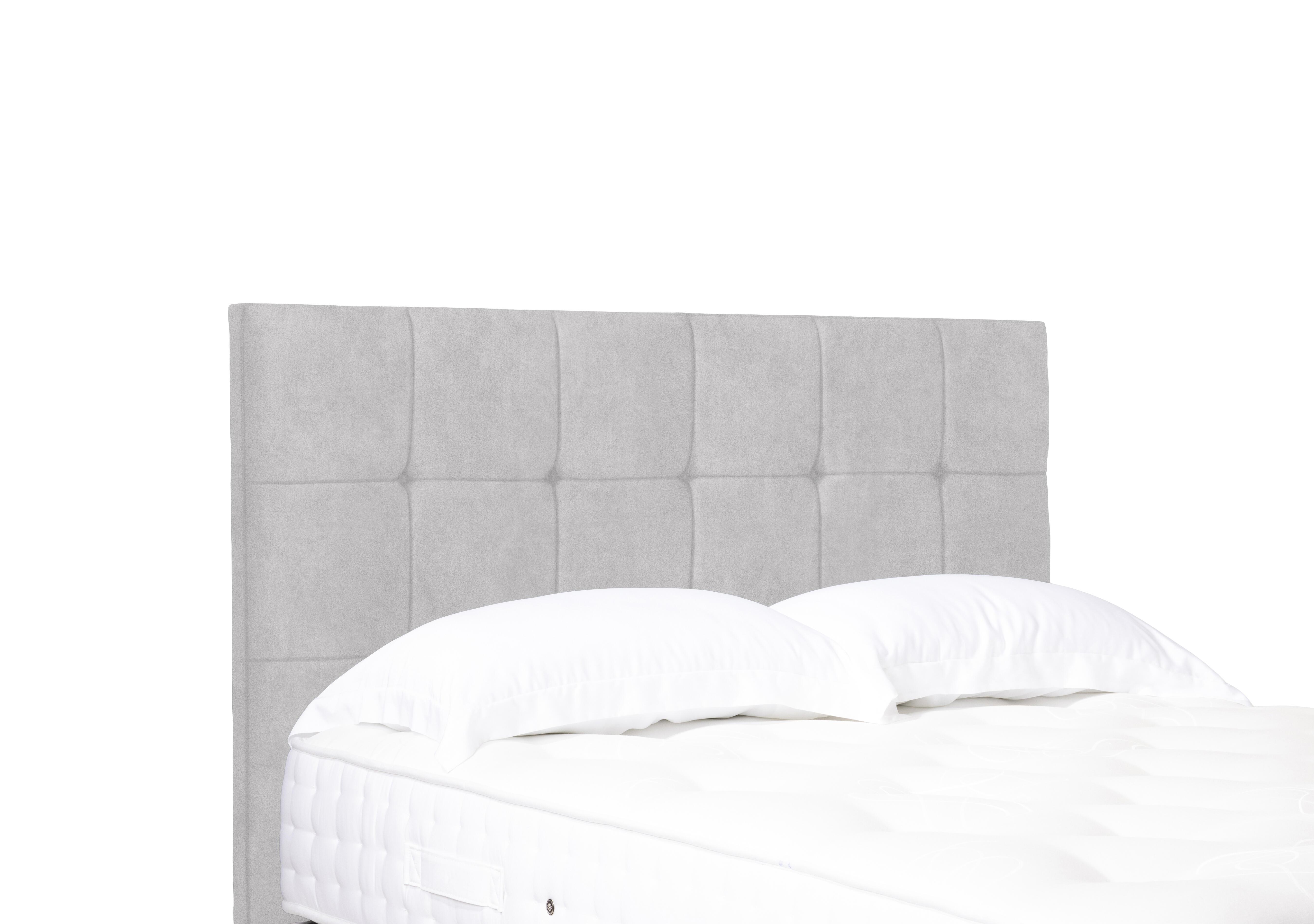 Artisan Collection Kaito Standard Floor Standing Headboard in Queens Pebble on Furniture Village