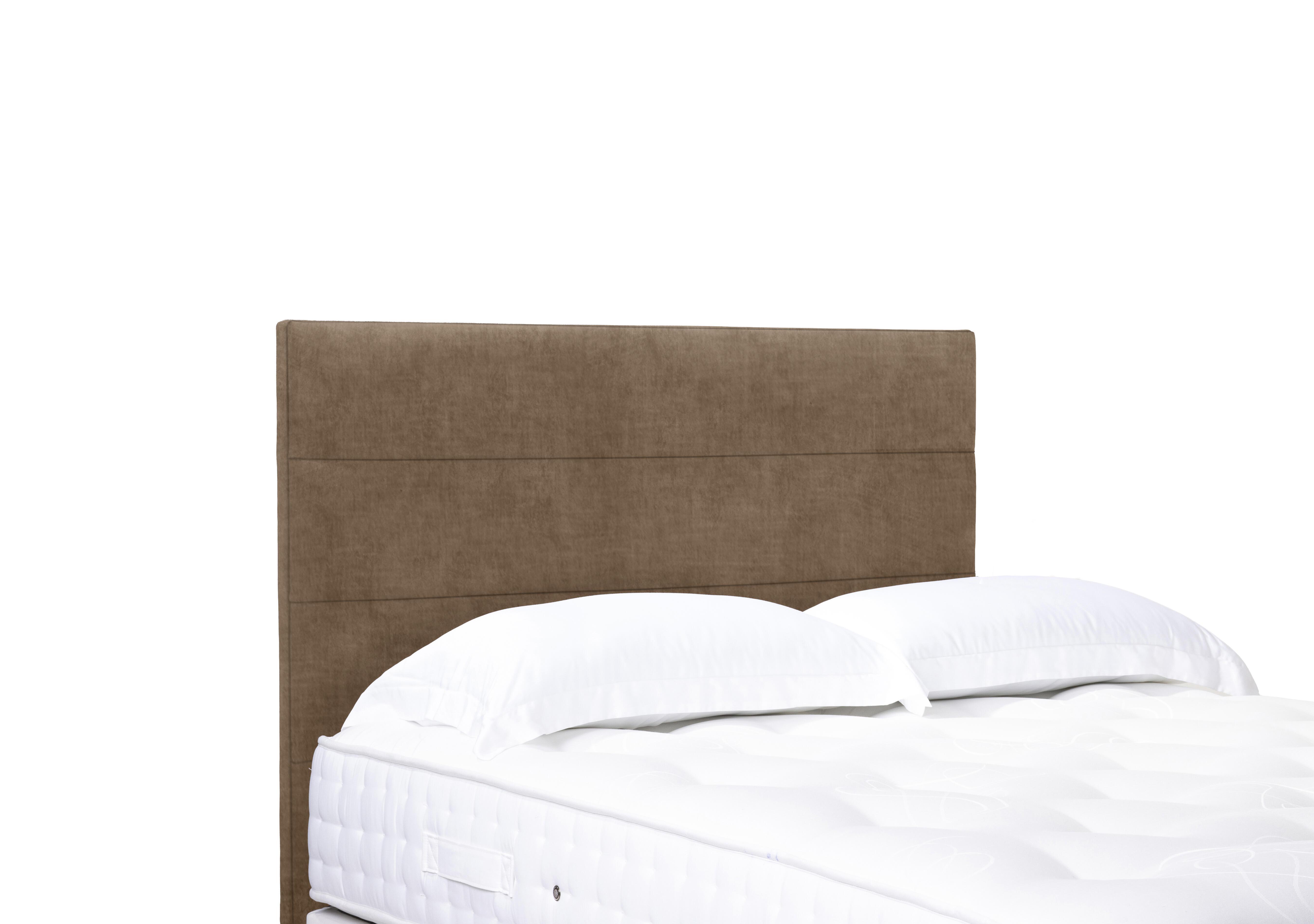 Natsu Standard Floor Standing Headboard in Lace Caramel on Furniture Village