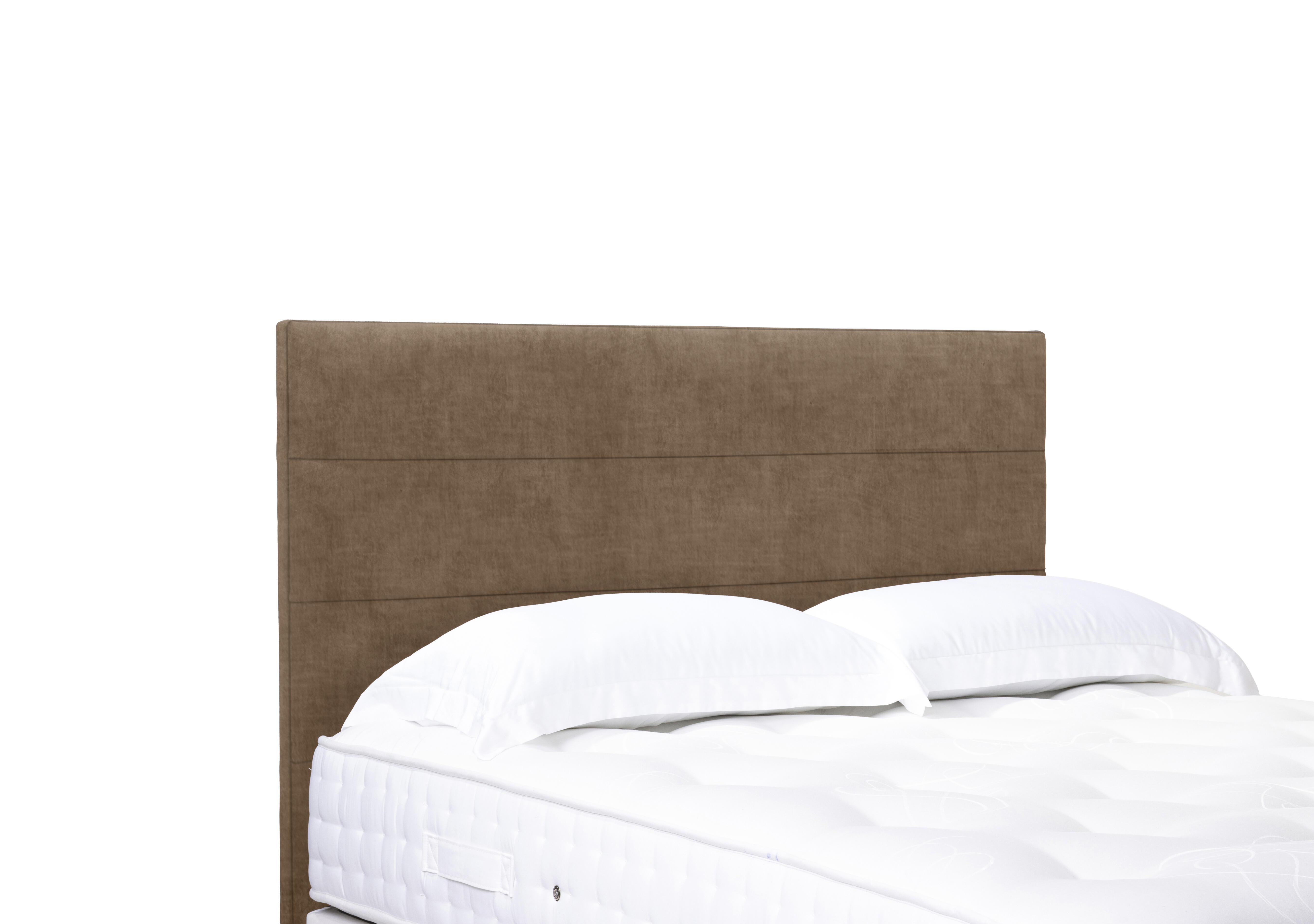 Natsu Standard Floor Standing Headboard in Lace Caramel on Furniture Village