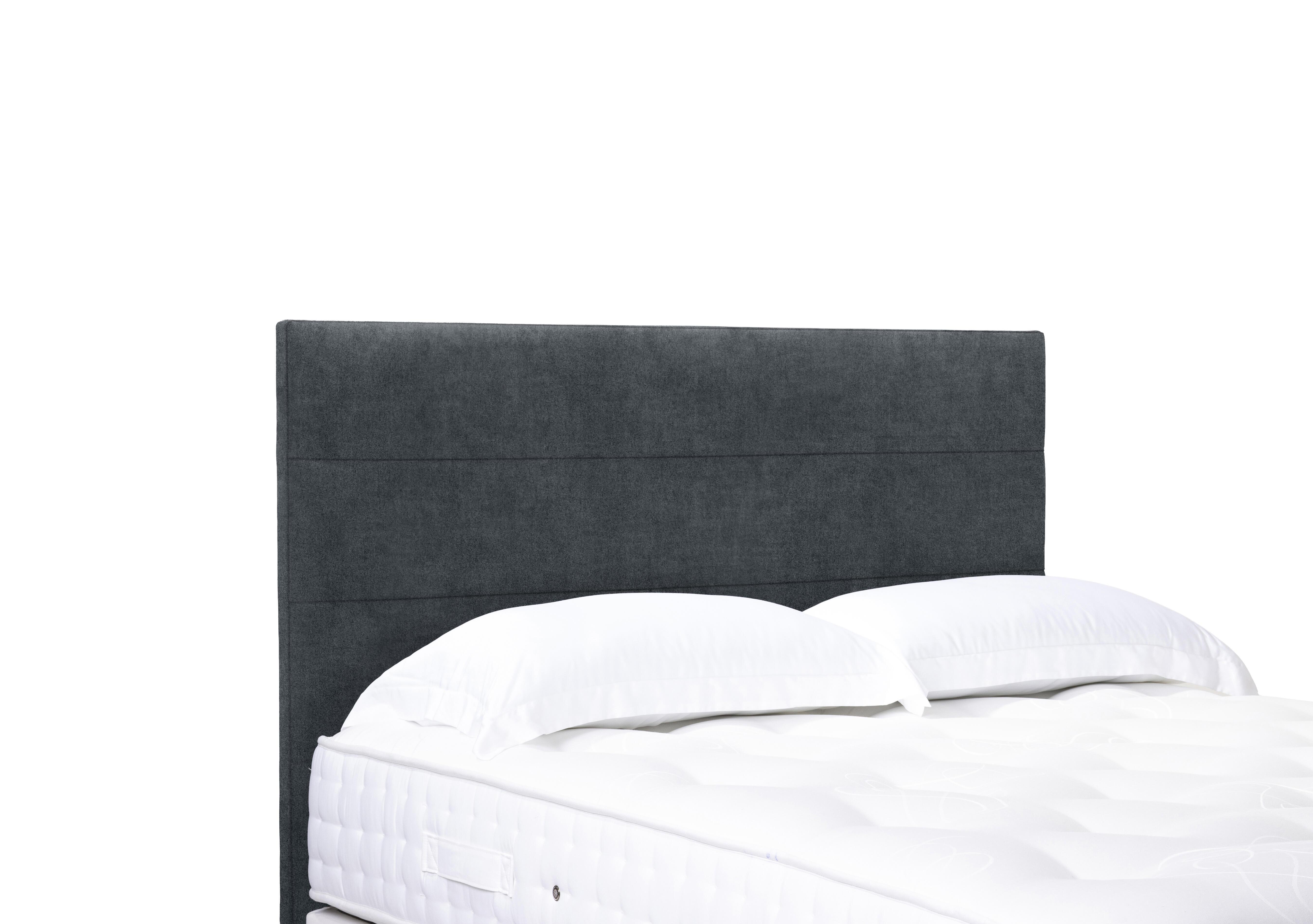 Artisan Collection Natsu Standard Floor Standing Headboard in Plain Onyx on Furniture Village