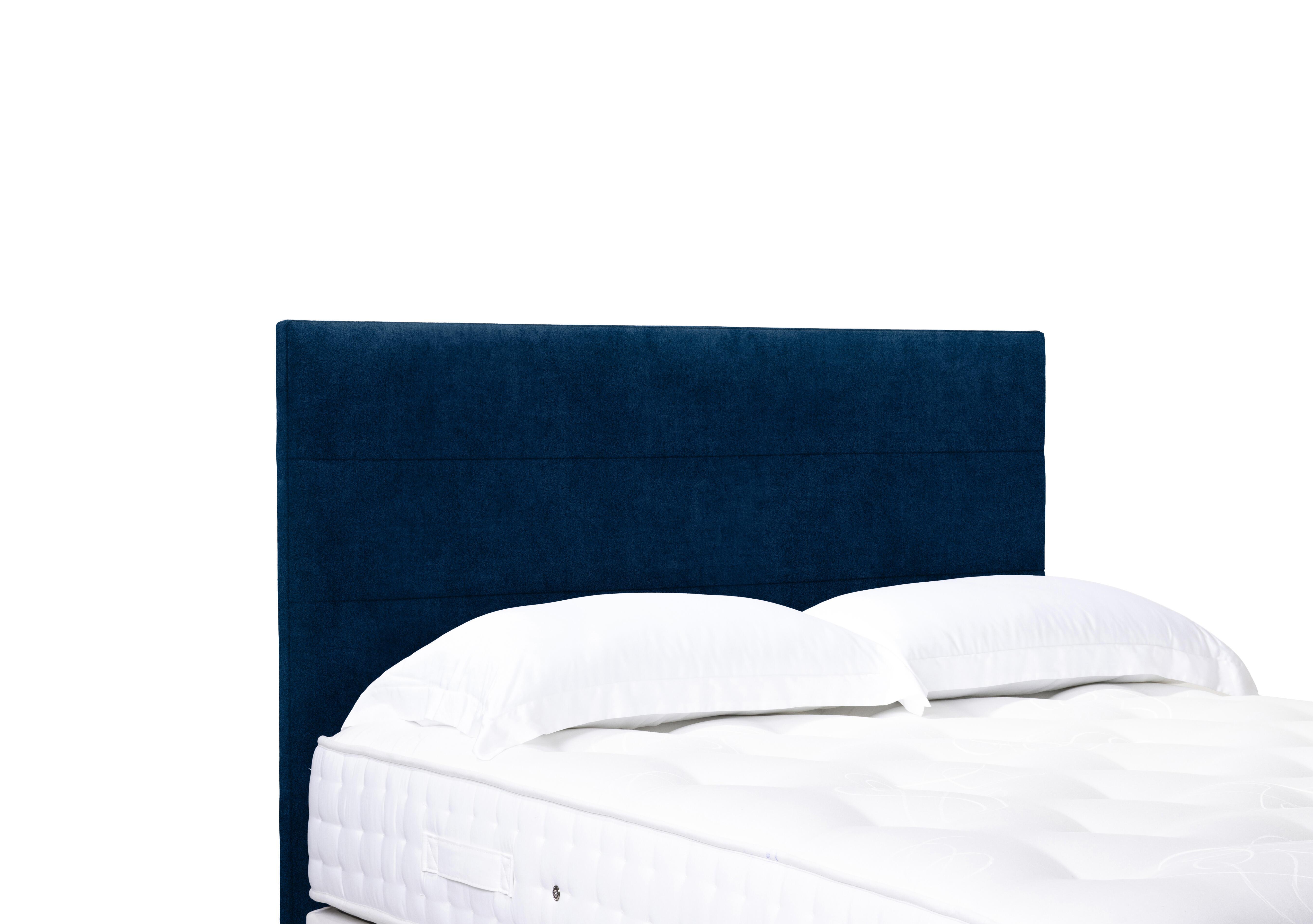 Artisan Collection Natsu Standard Floor Standing Headboard in Plain Sapphire on Furniture Village