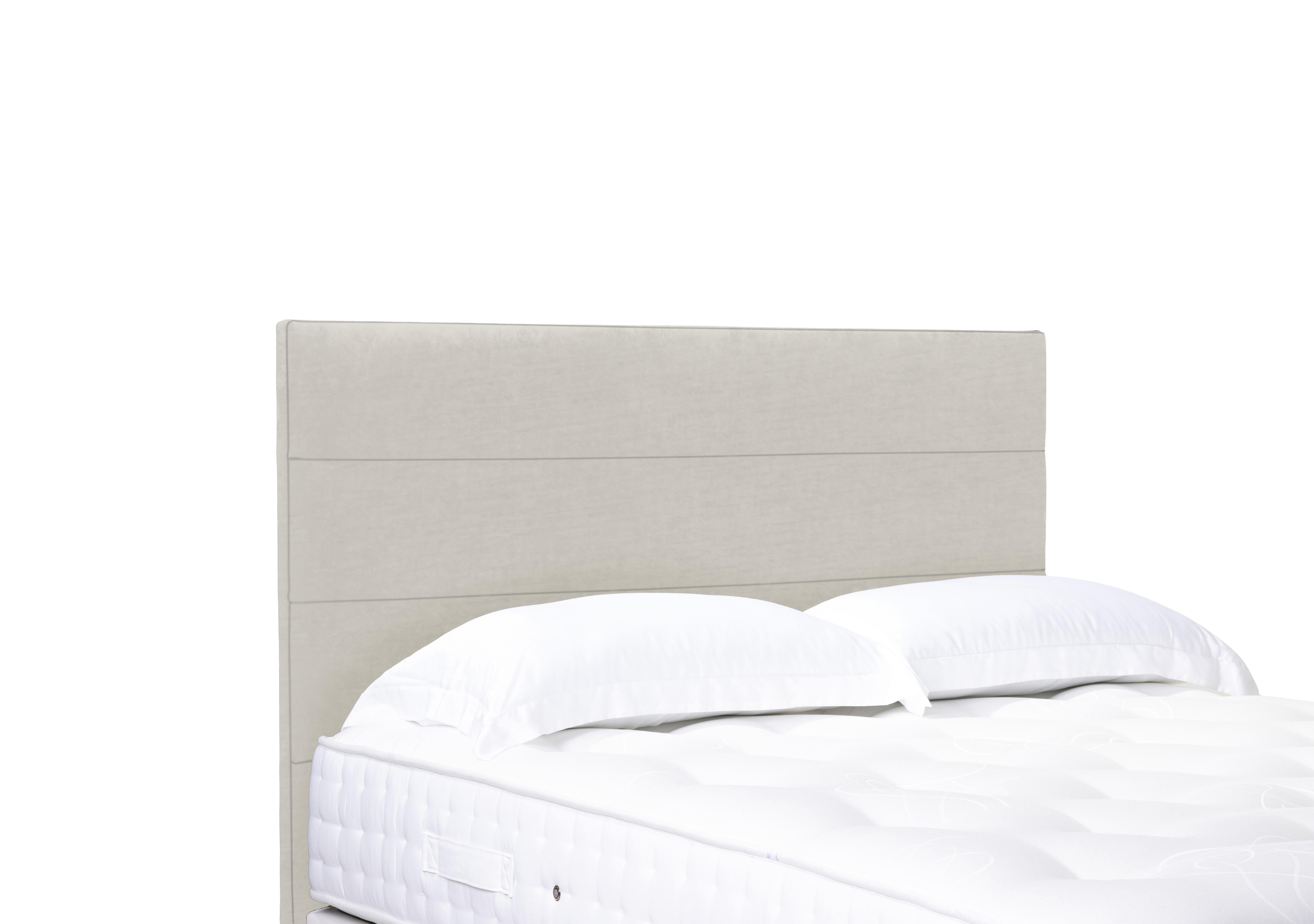 Artisan Collection Natsu Standard Floor Standing Headboard in Plush Ecru on Furniture Village