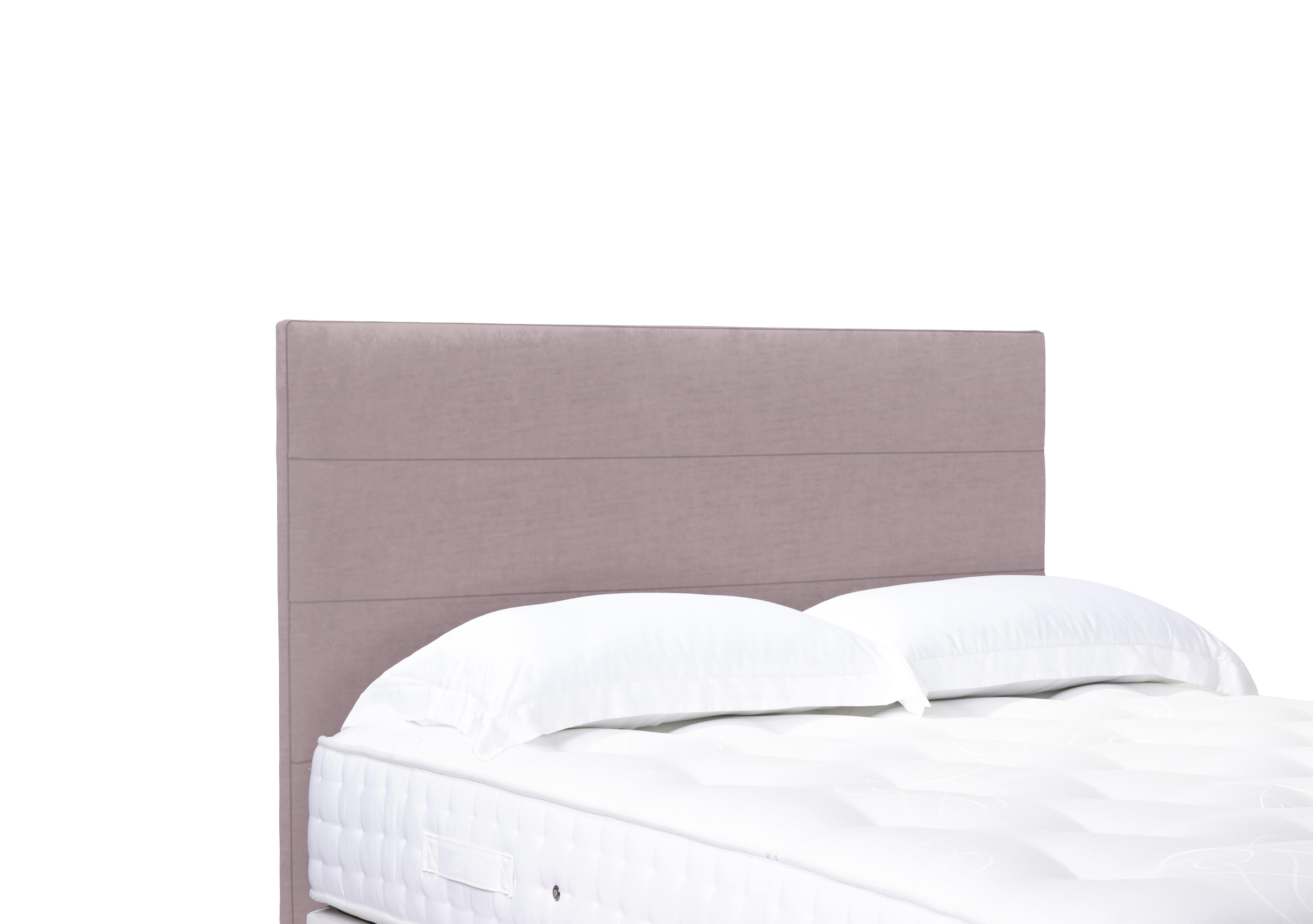 Artisan Collection Natsu Standard Floor Standing Headboard in Plush Lilac on Furniture Village