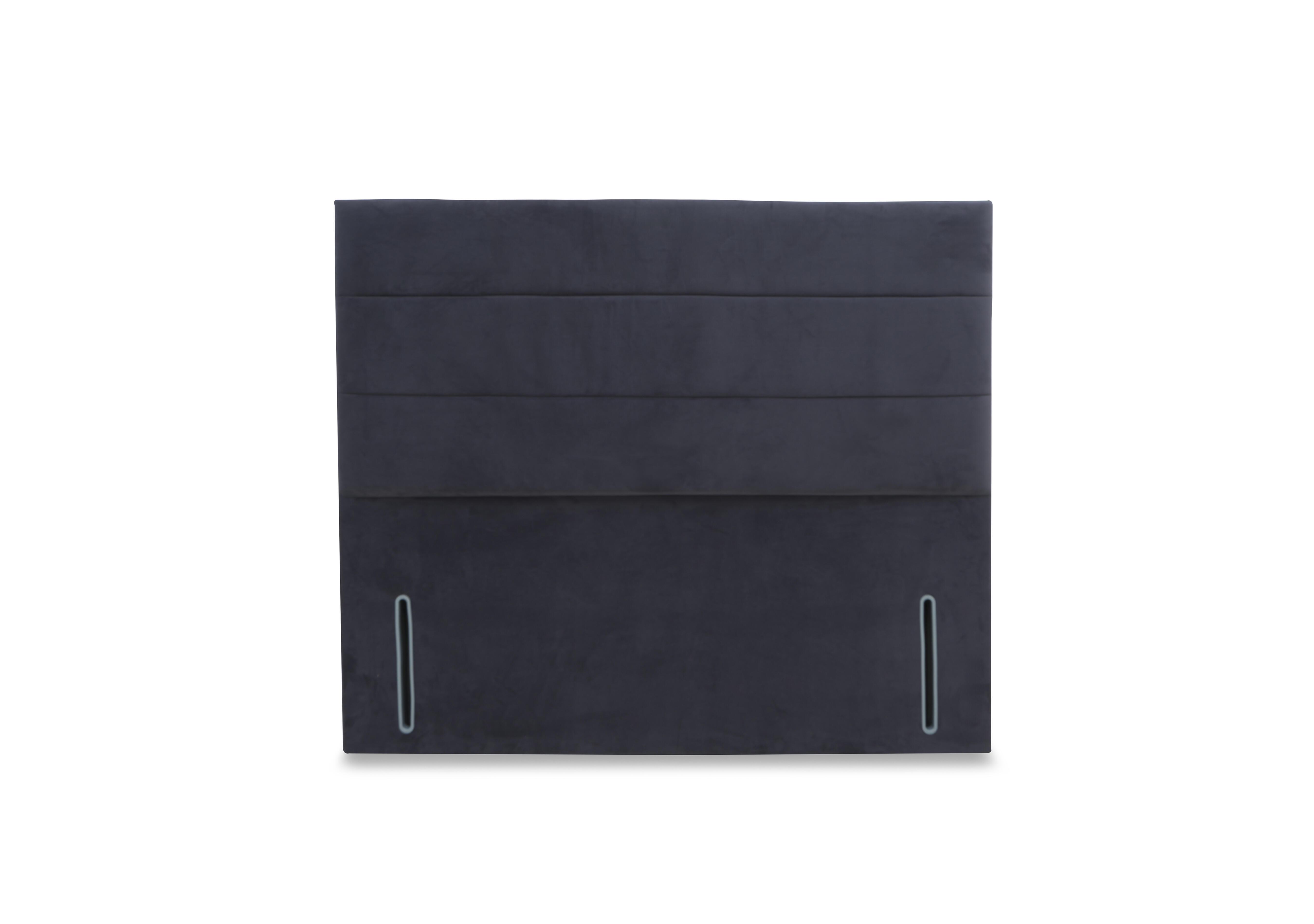 Natsu Standard Floor Standing Headboard in Seven Anthracite on Furniture Village