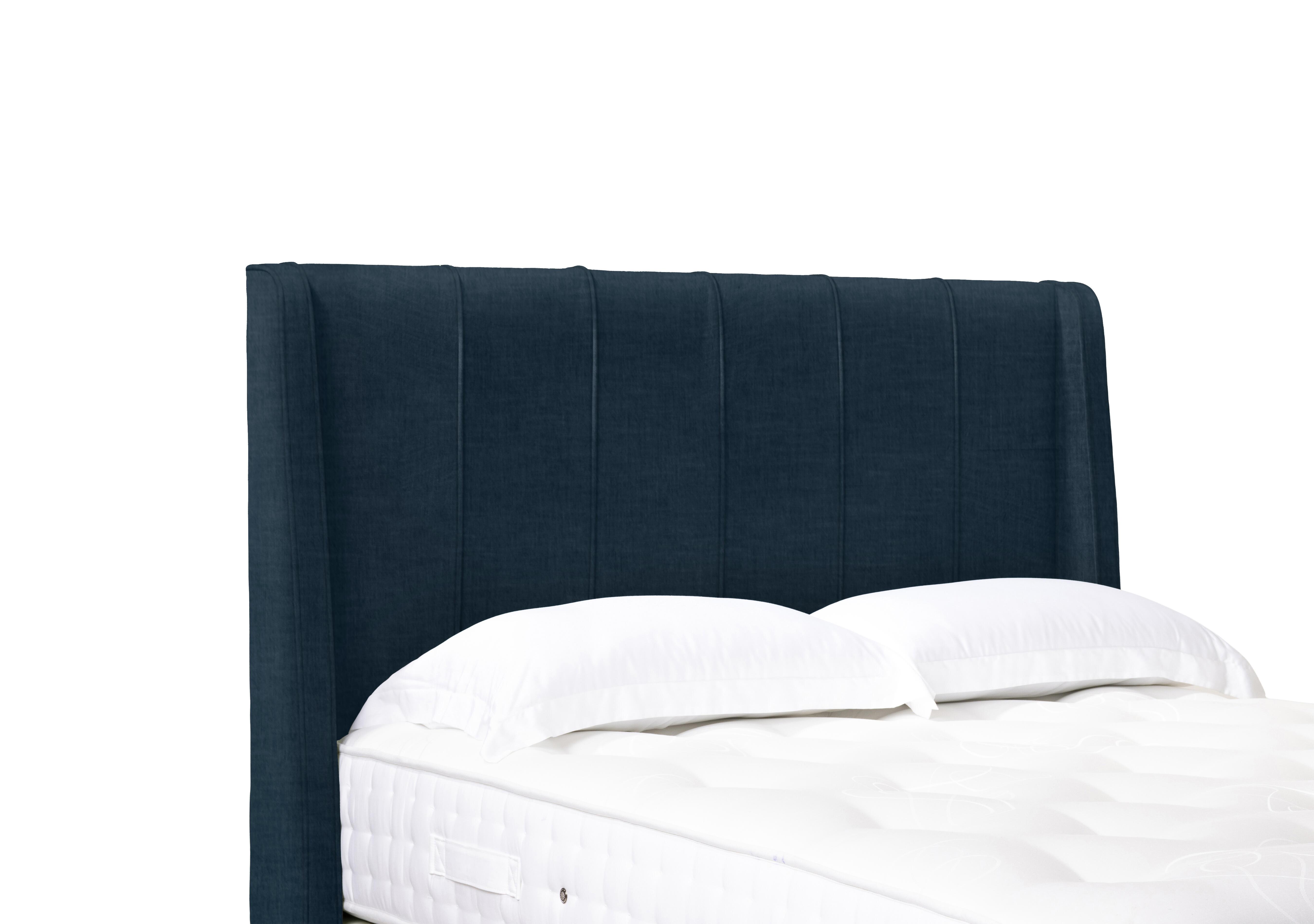 Artisan Collection Akira High Floor Standing Headboard in 600 Granite Blue on Furniture Village