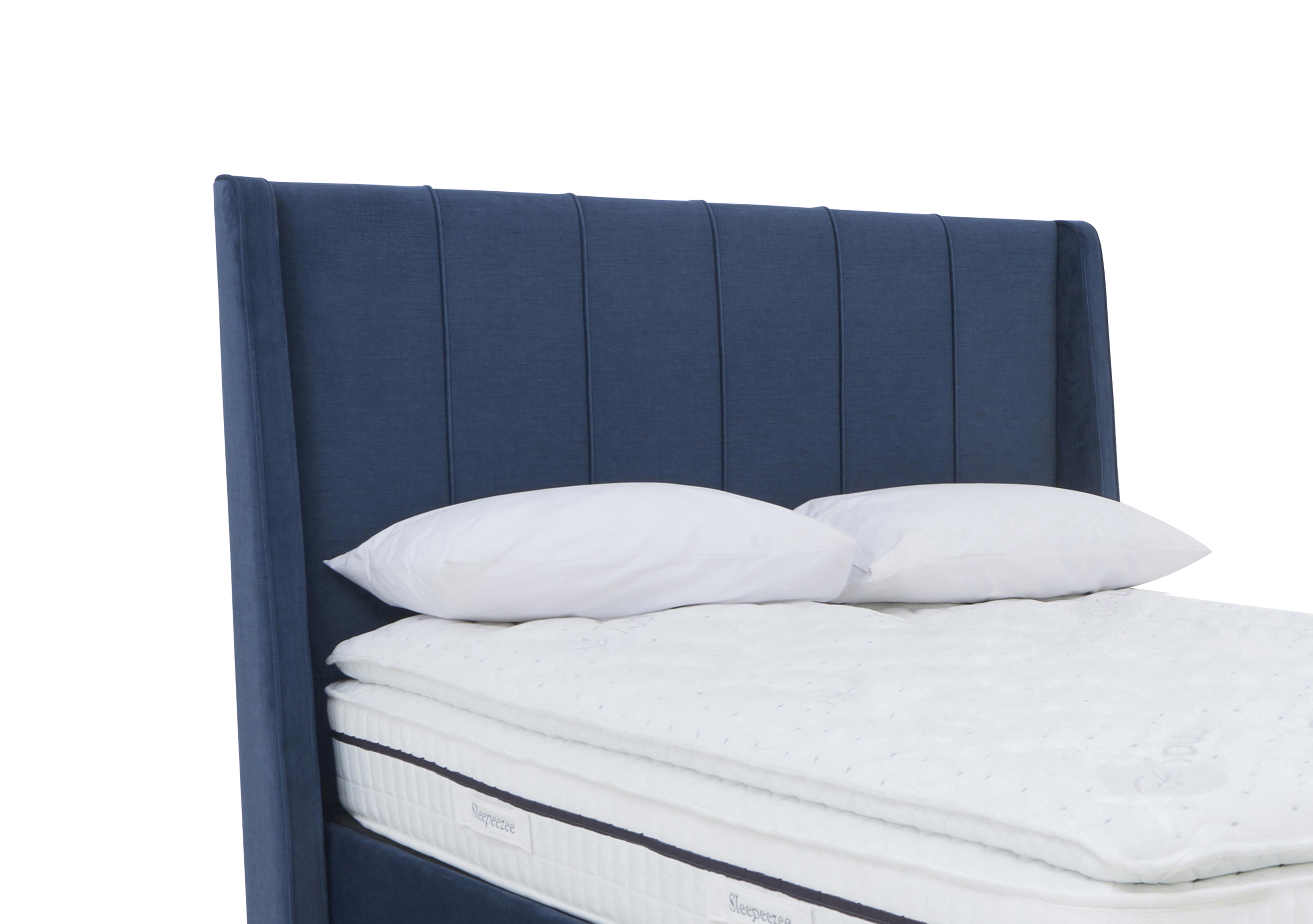 Akira Floor Standing Headboard in 600 Granite Blue on Furniture Village