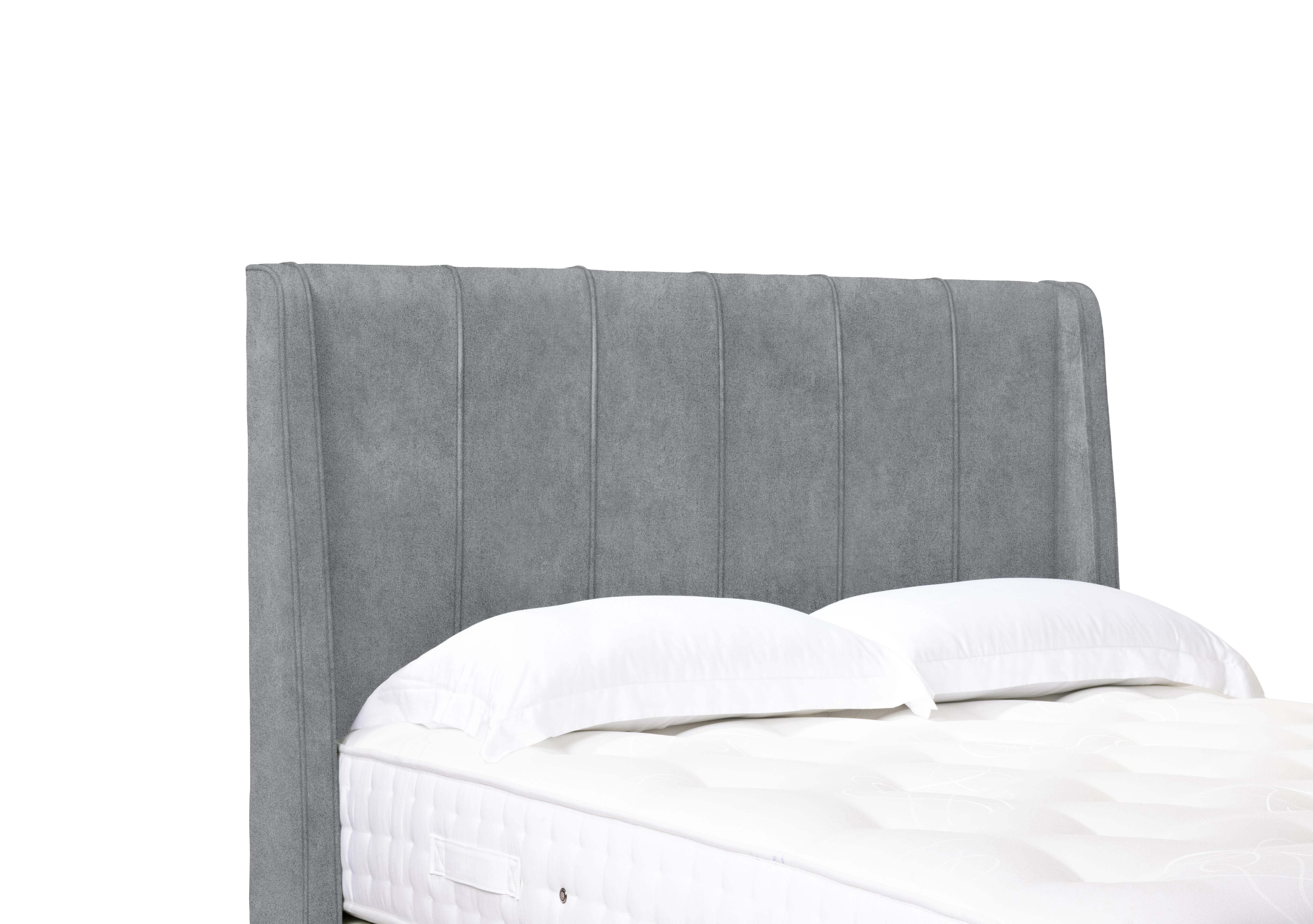 Artisan Collection Akira High Floor Standing Headboard in 806 Simply Zinc on Furniture Village