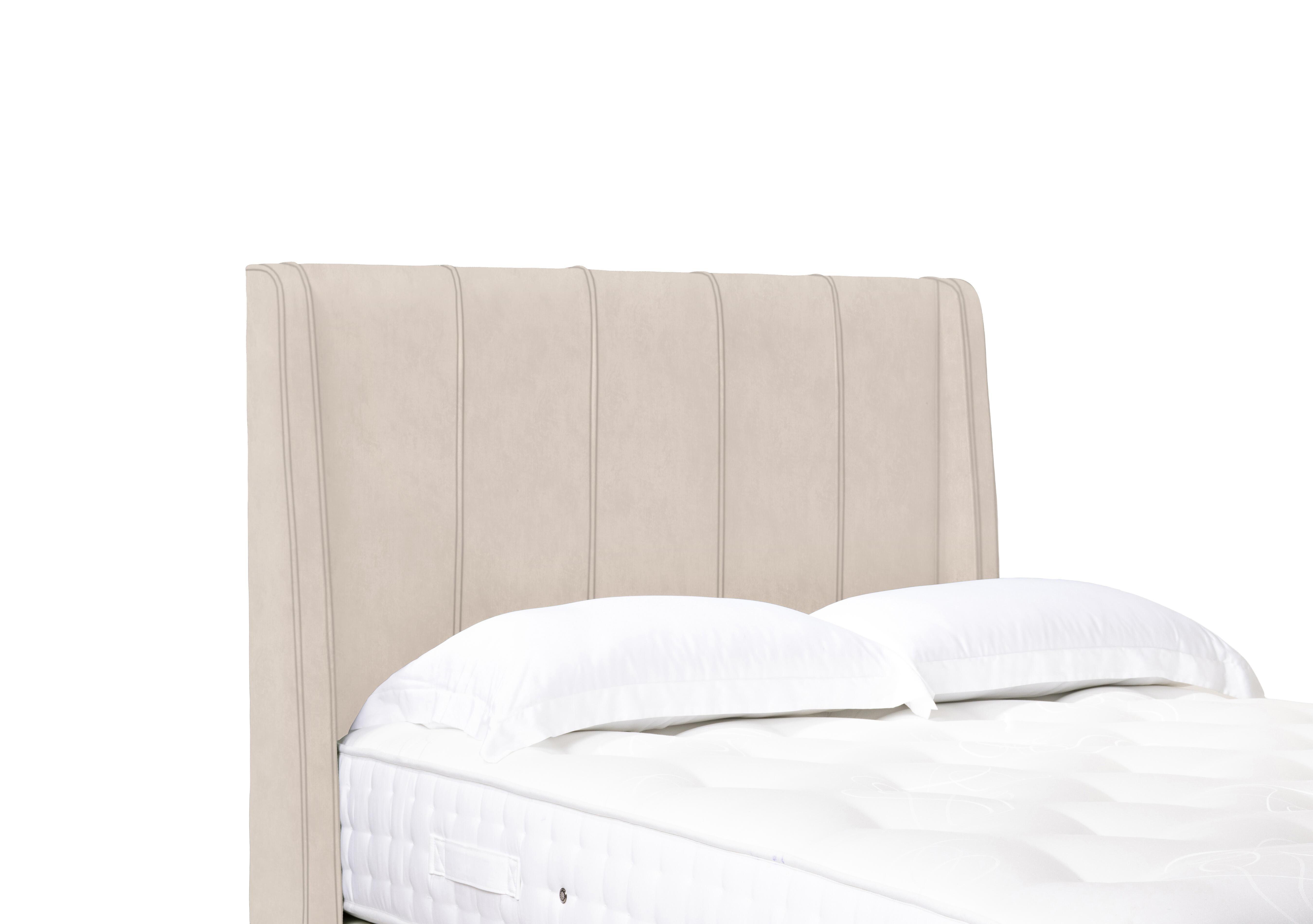 Akira High Floor Standing Headboard in 901 Sandstone Pearl on Furniture Village