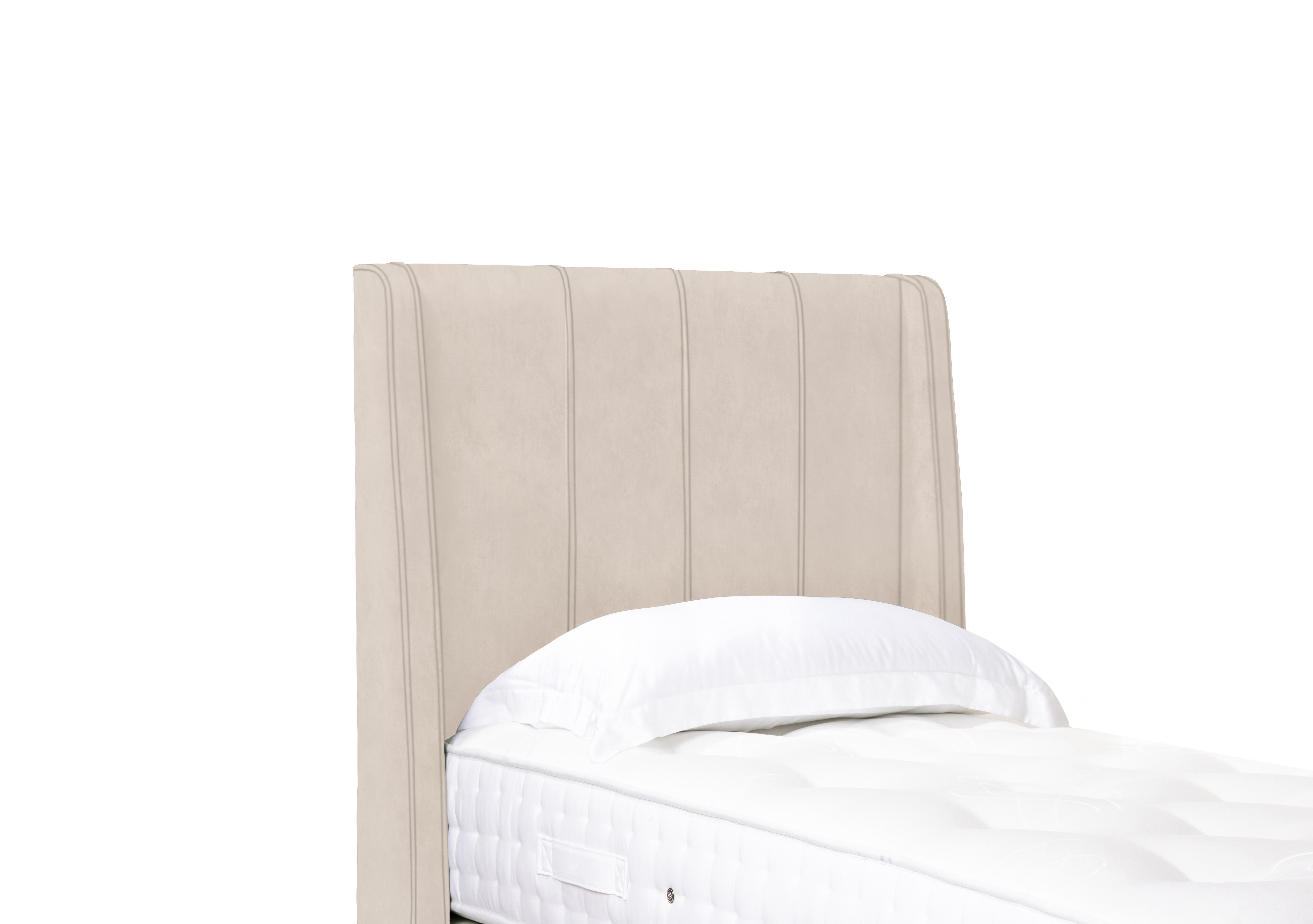 Akira High Floor Standing Headboard in 901 Sandstone Pearl on Furniture Village