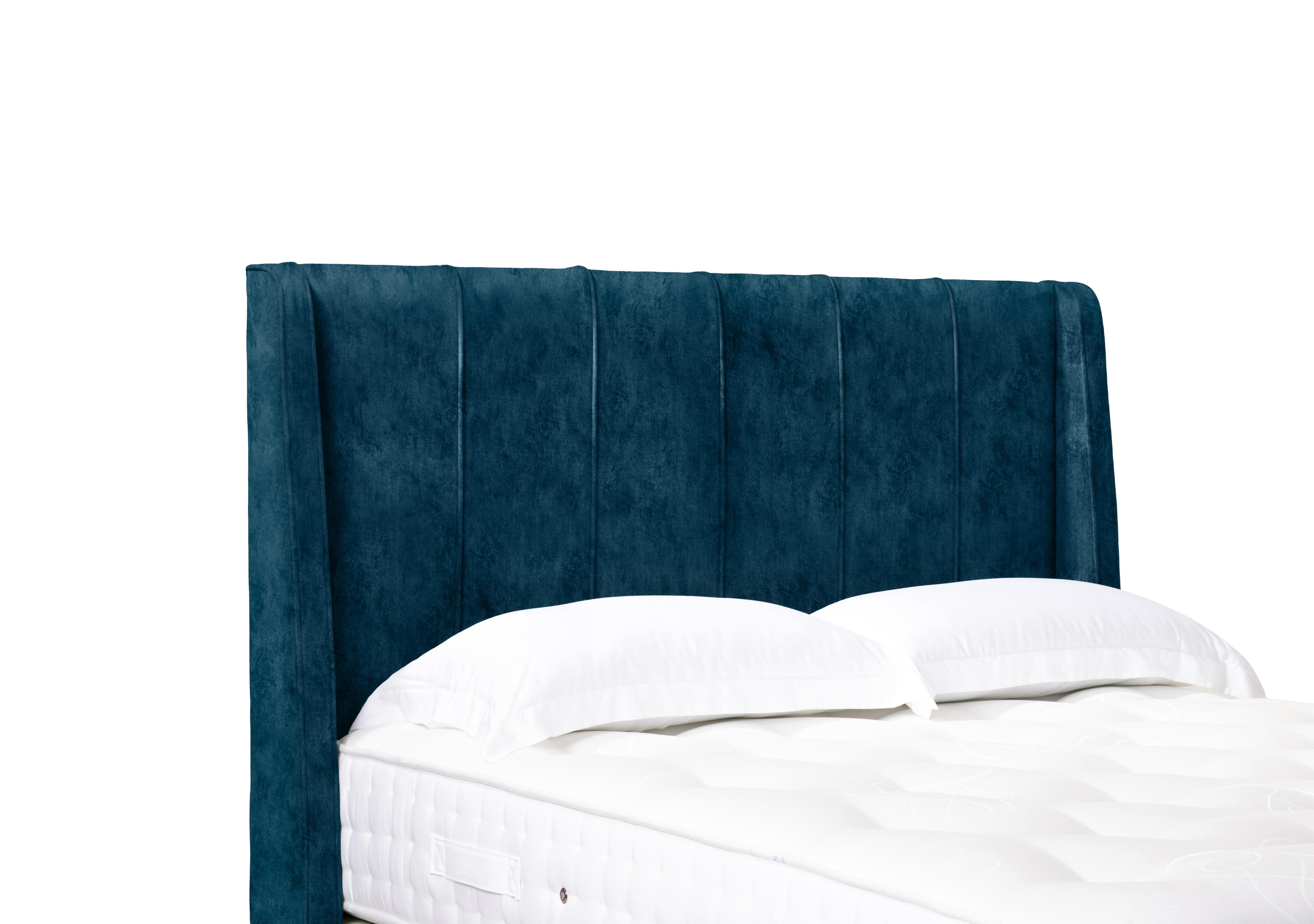 Akira High Floor Standing Headboard in Daytona Ocean on Furniture Village