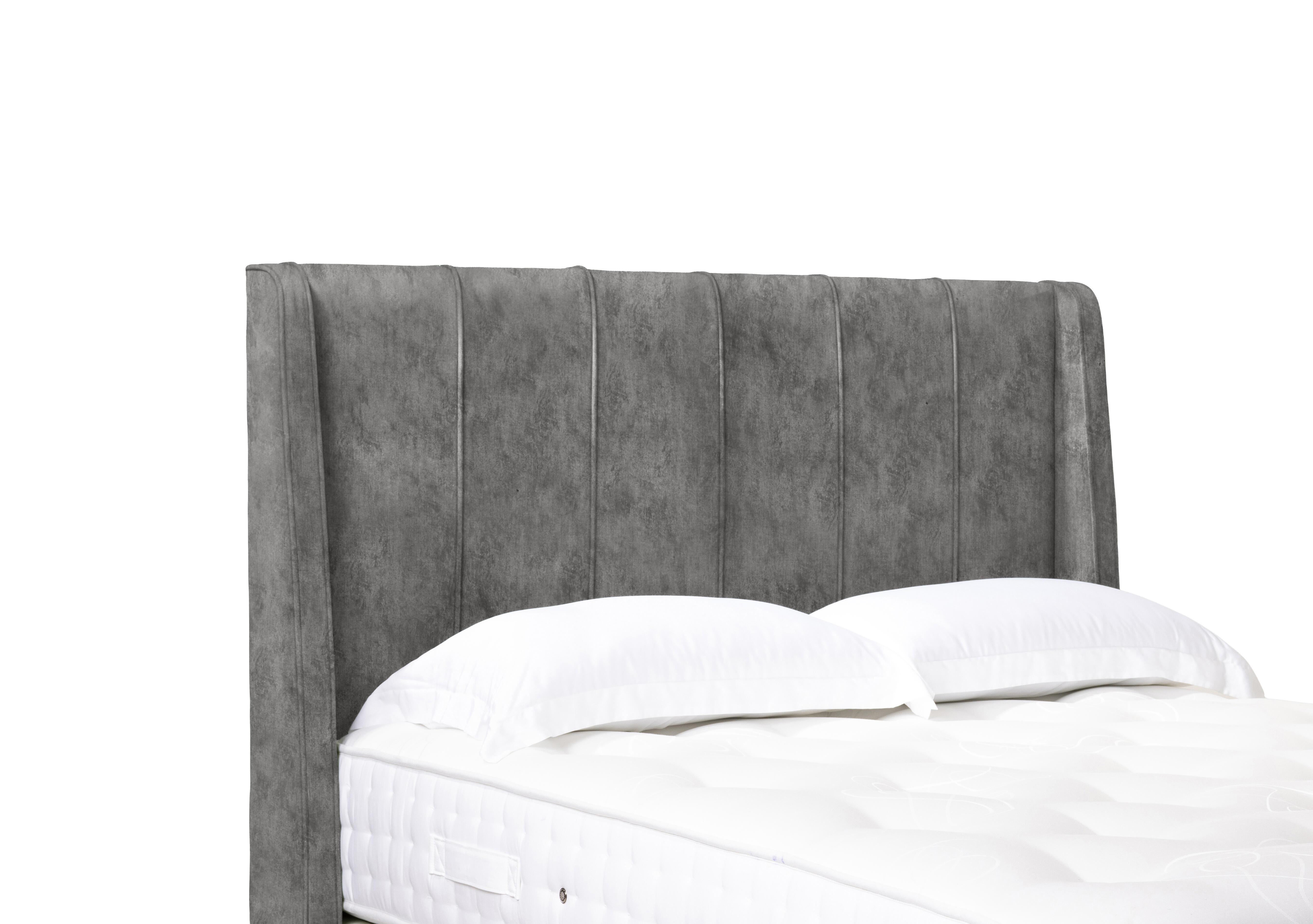 Artisan Collection Akira High Floor Standing Headboard in Daytona Pebble on Furniture Village