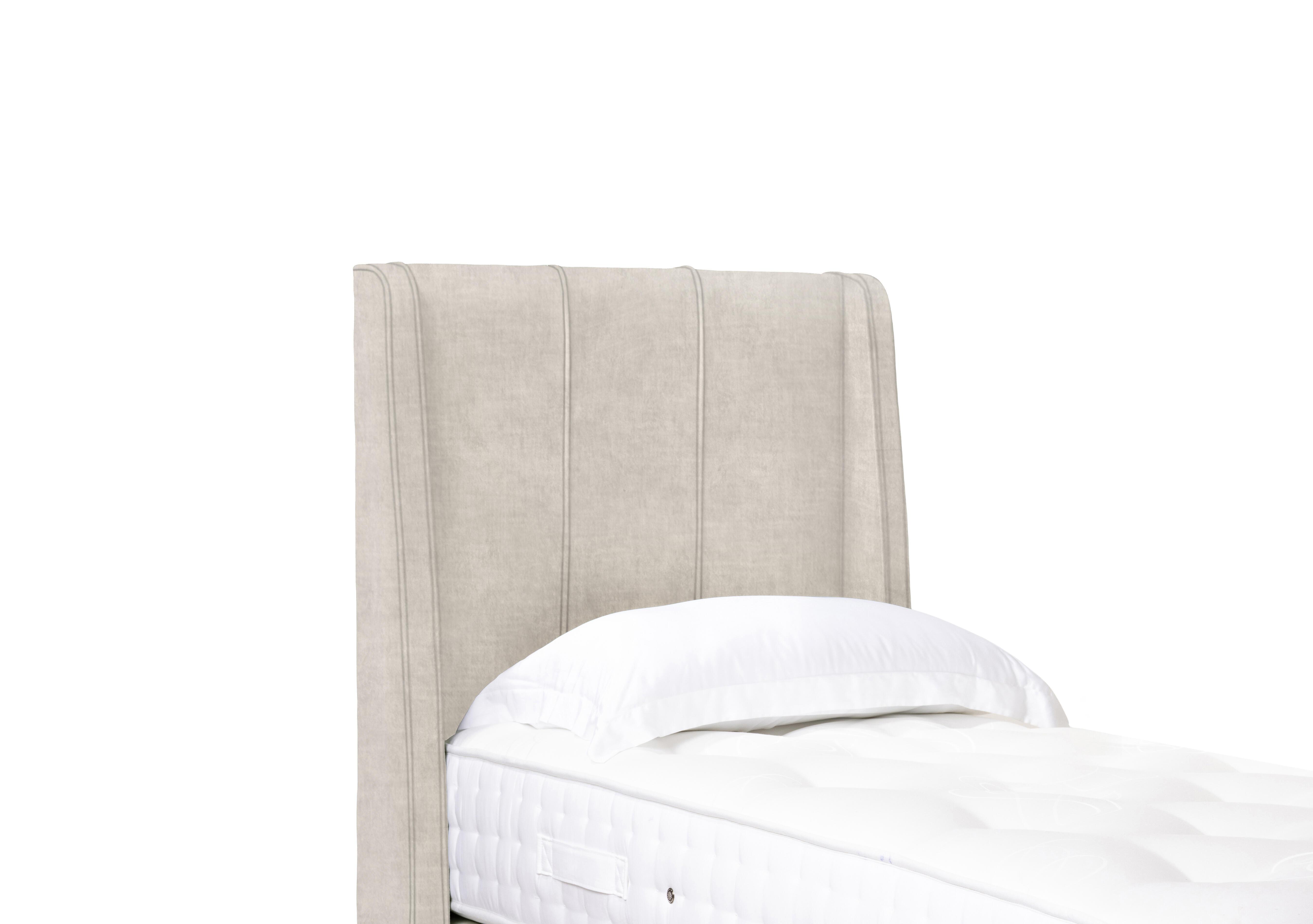 Akira High Floor Standing Headboard in Lace Ivory on Furniture Village
