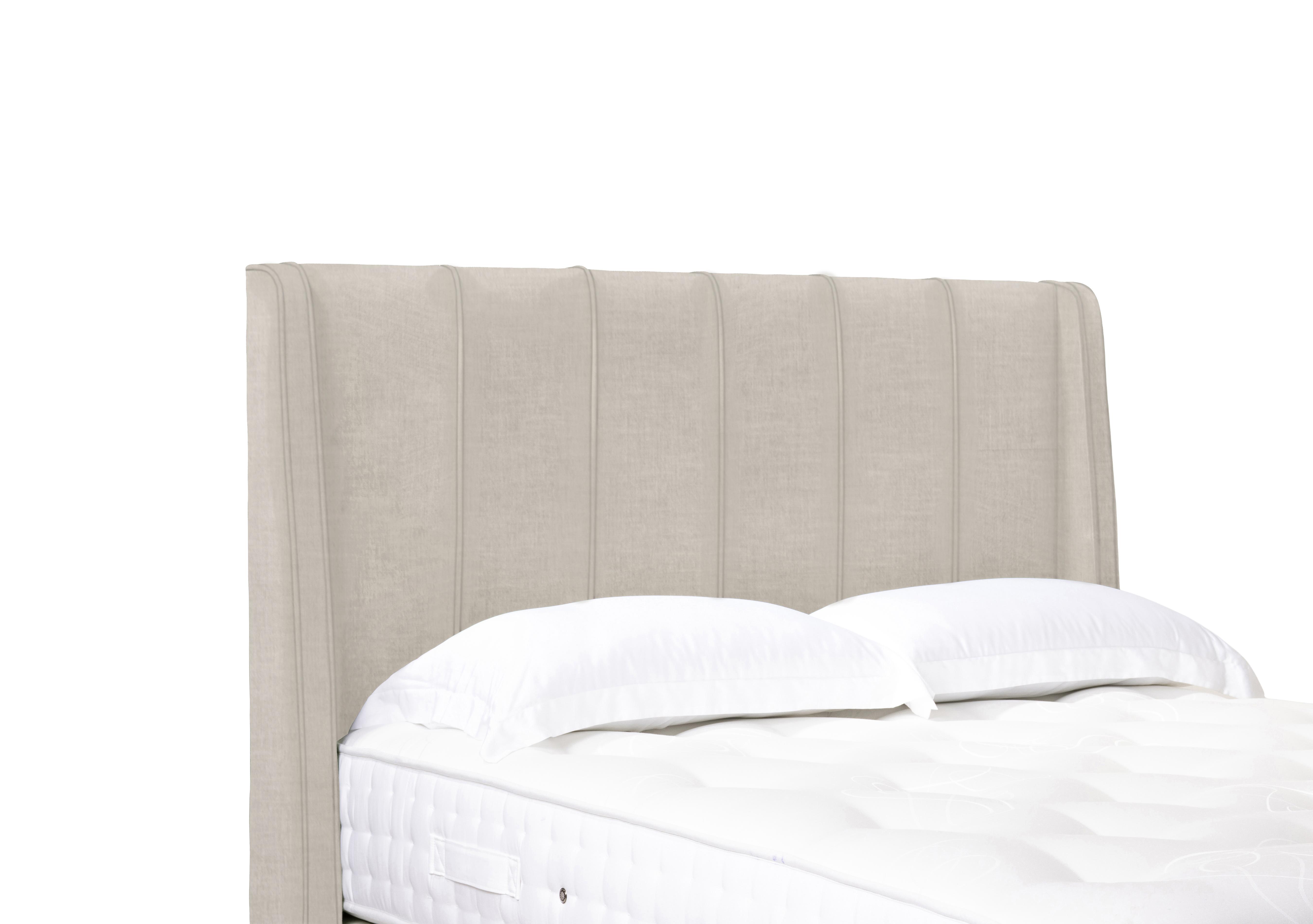 Akira High Floor Standing Headboard in Lace Ivory on Furniture Village