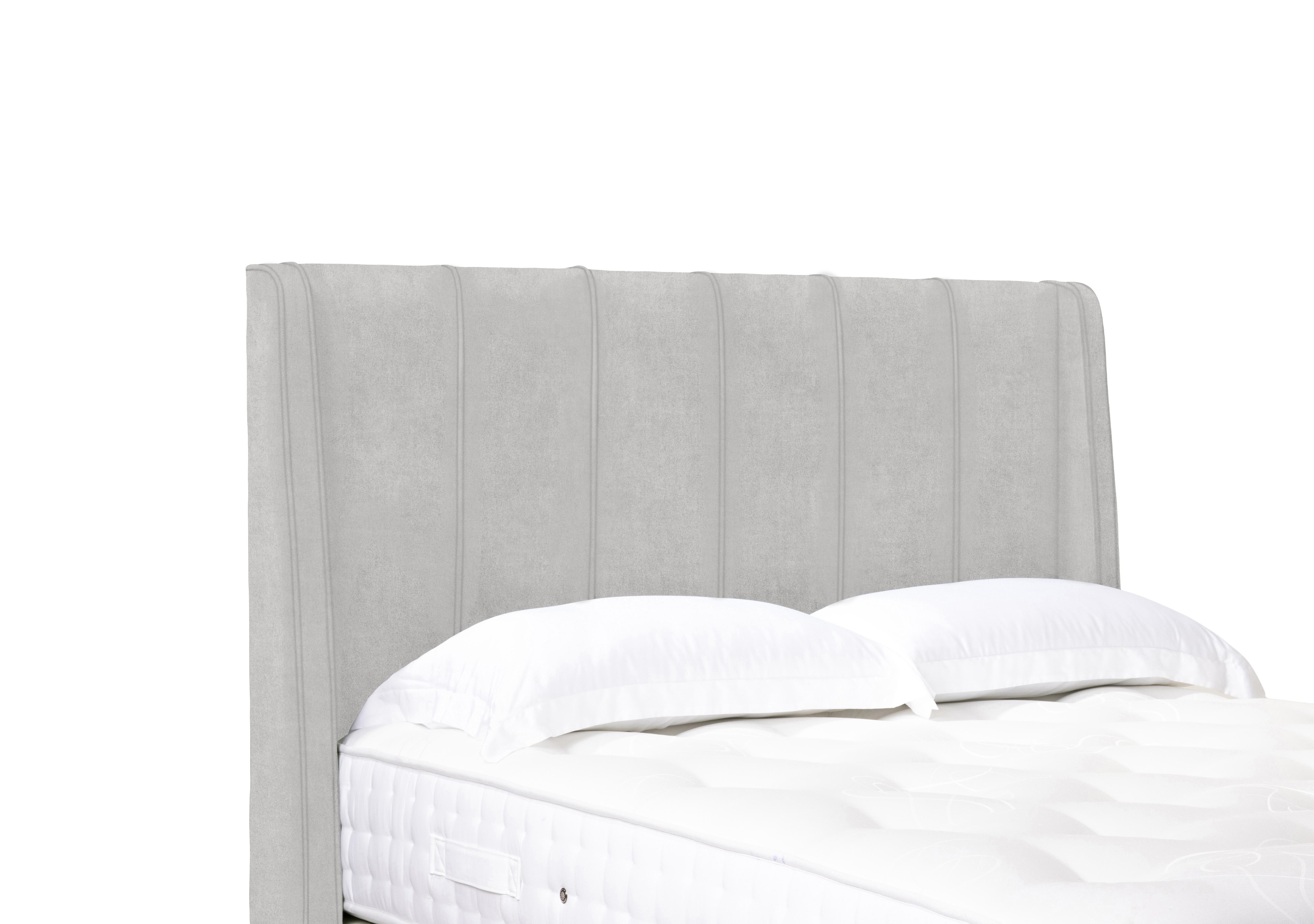 Artisan Collection Akira High Floor Standing Headboard in Plain Opal on Furniture Village