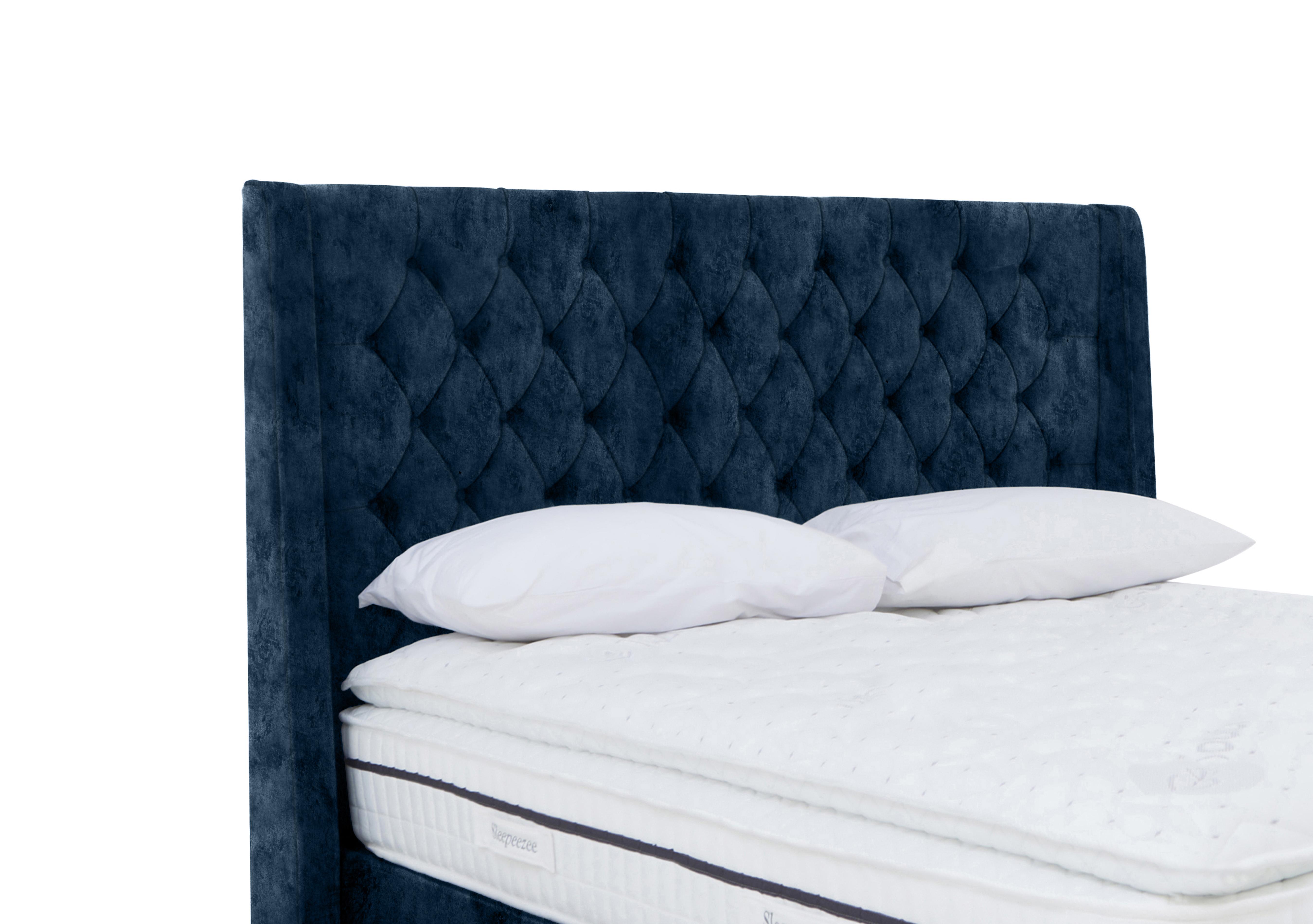 Artisan Collection Zen High Floor Standing Headboard in Daytona Ocean on Furniture Village