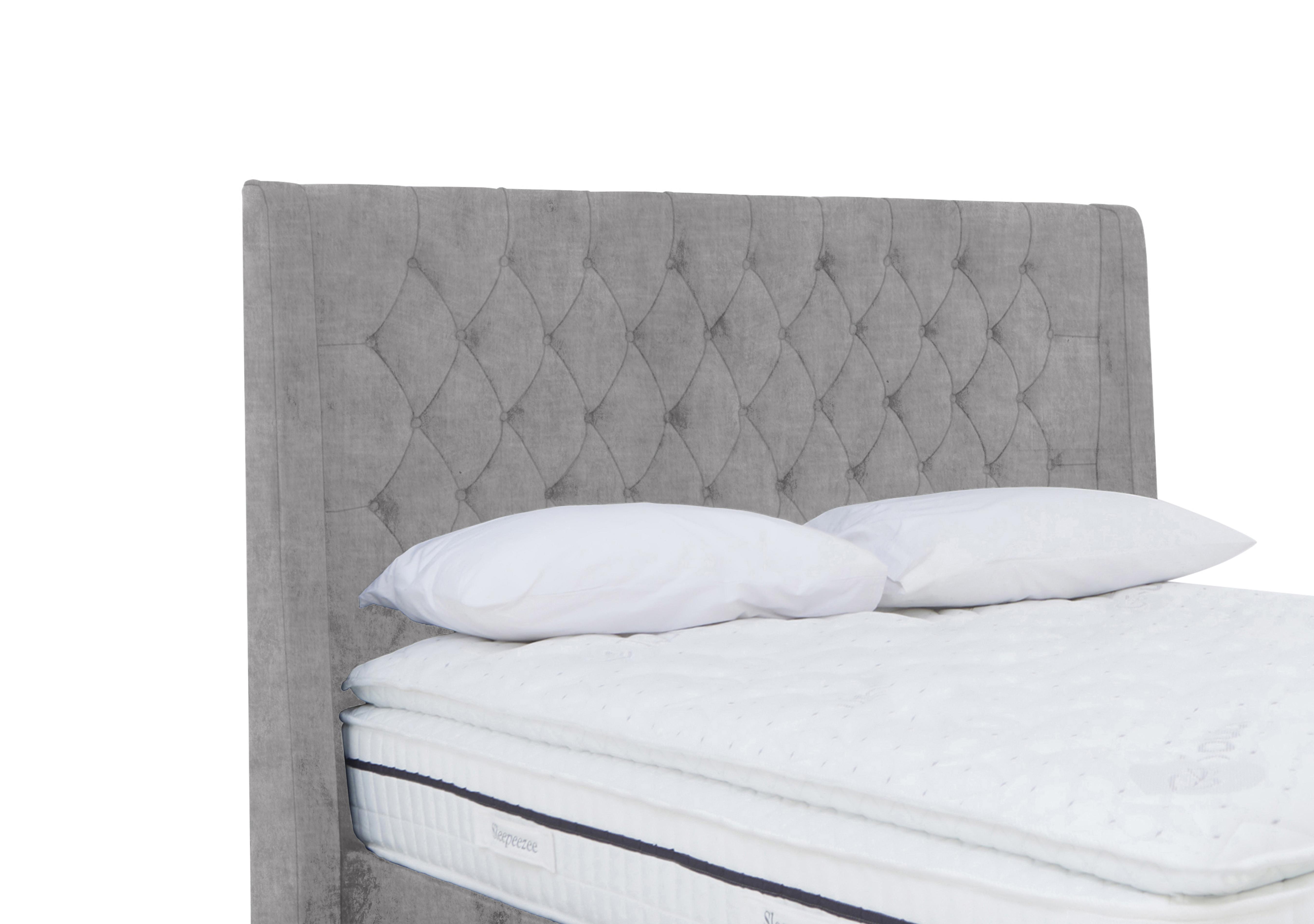 Artisan Collection Zen High Floor Standing Headboard in Lace Dolphin on Furniture Village
