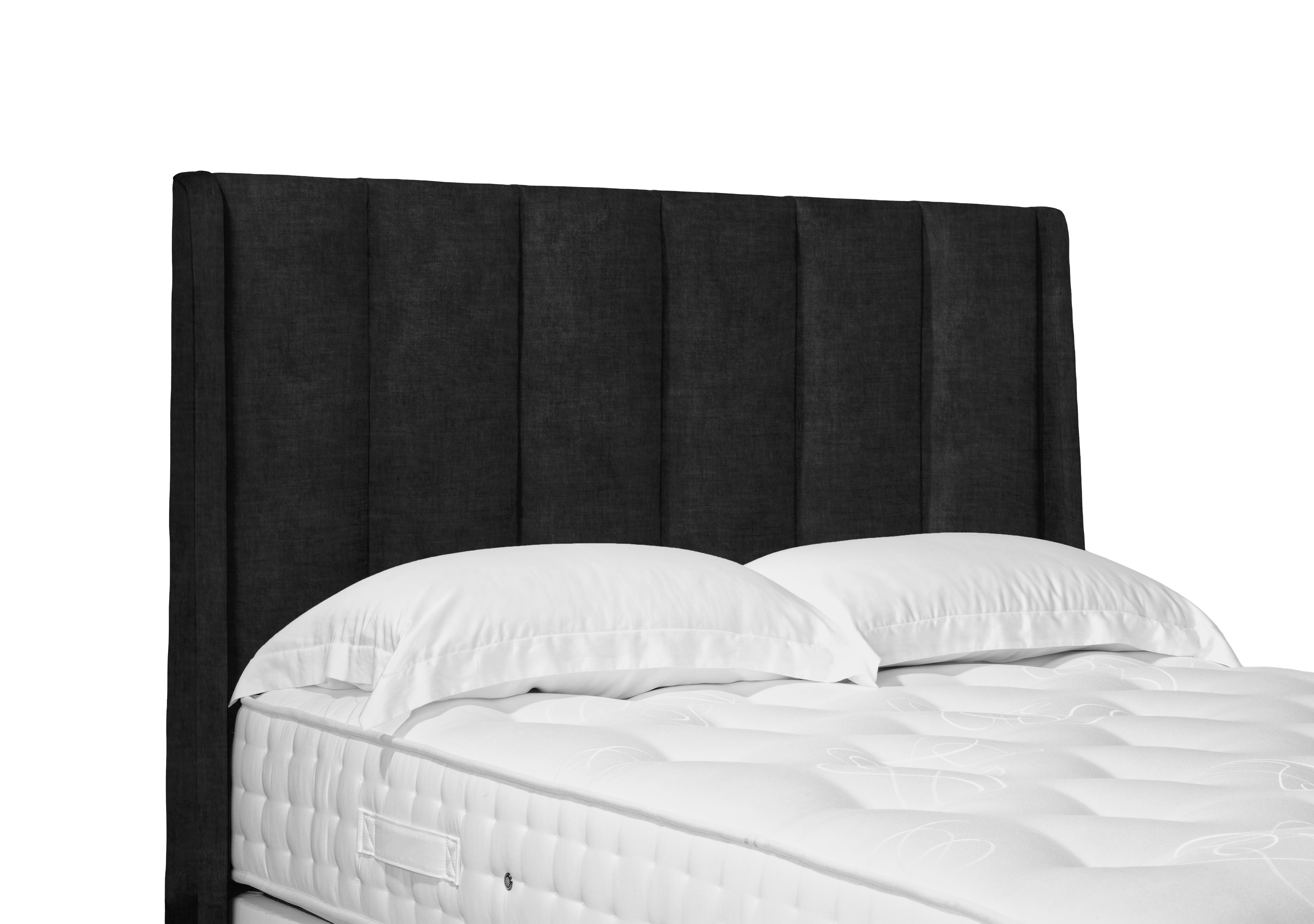 Artisan Collection Ryo High Floor Standing Headboard in 800 Smokey Quartz on Furniture Village