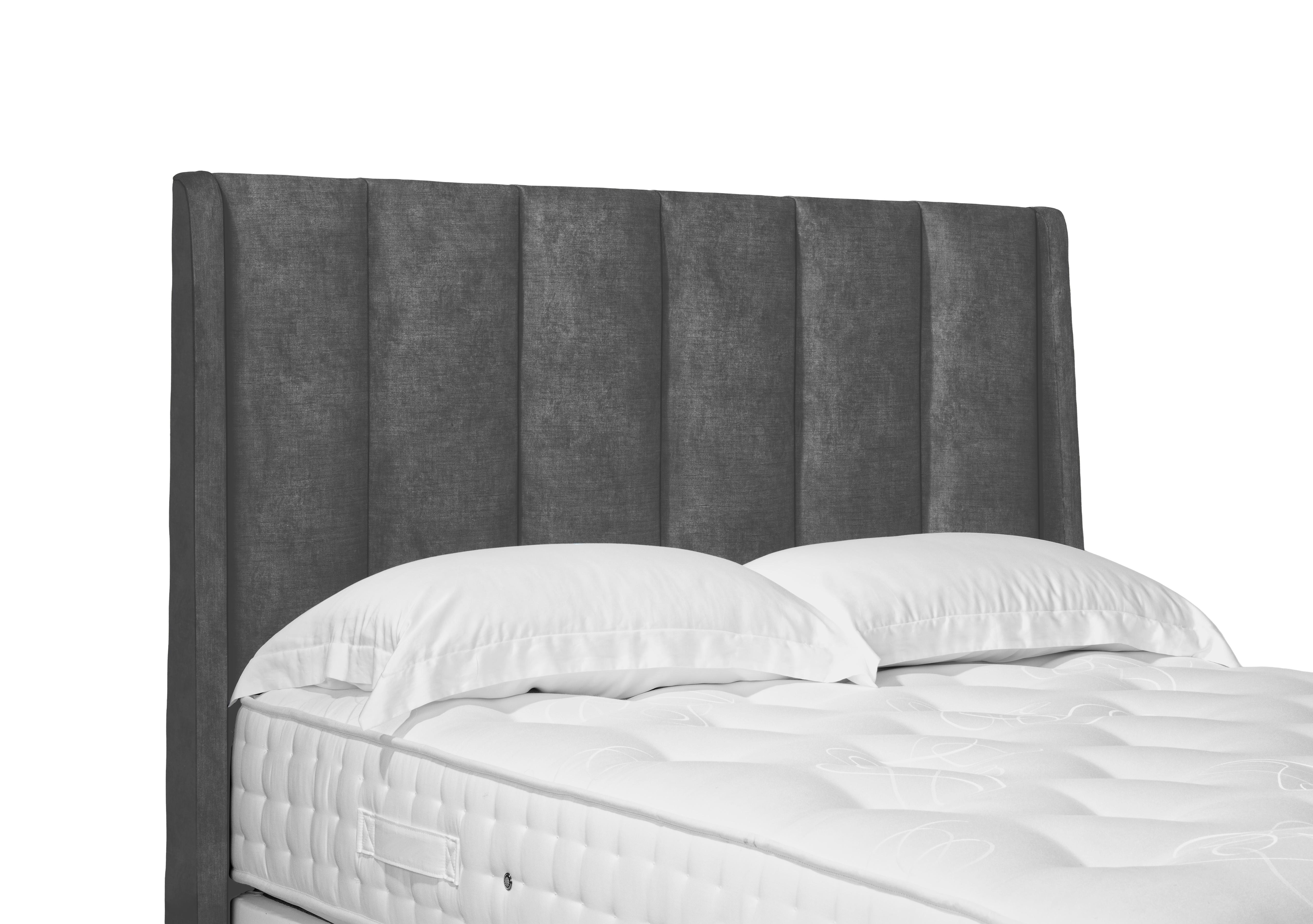 Artisan Collection Ryo High Floor Standing Headboard in Dapple Mink on Furniture Village