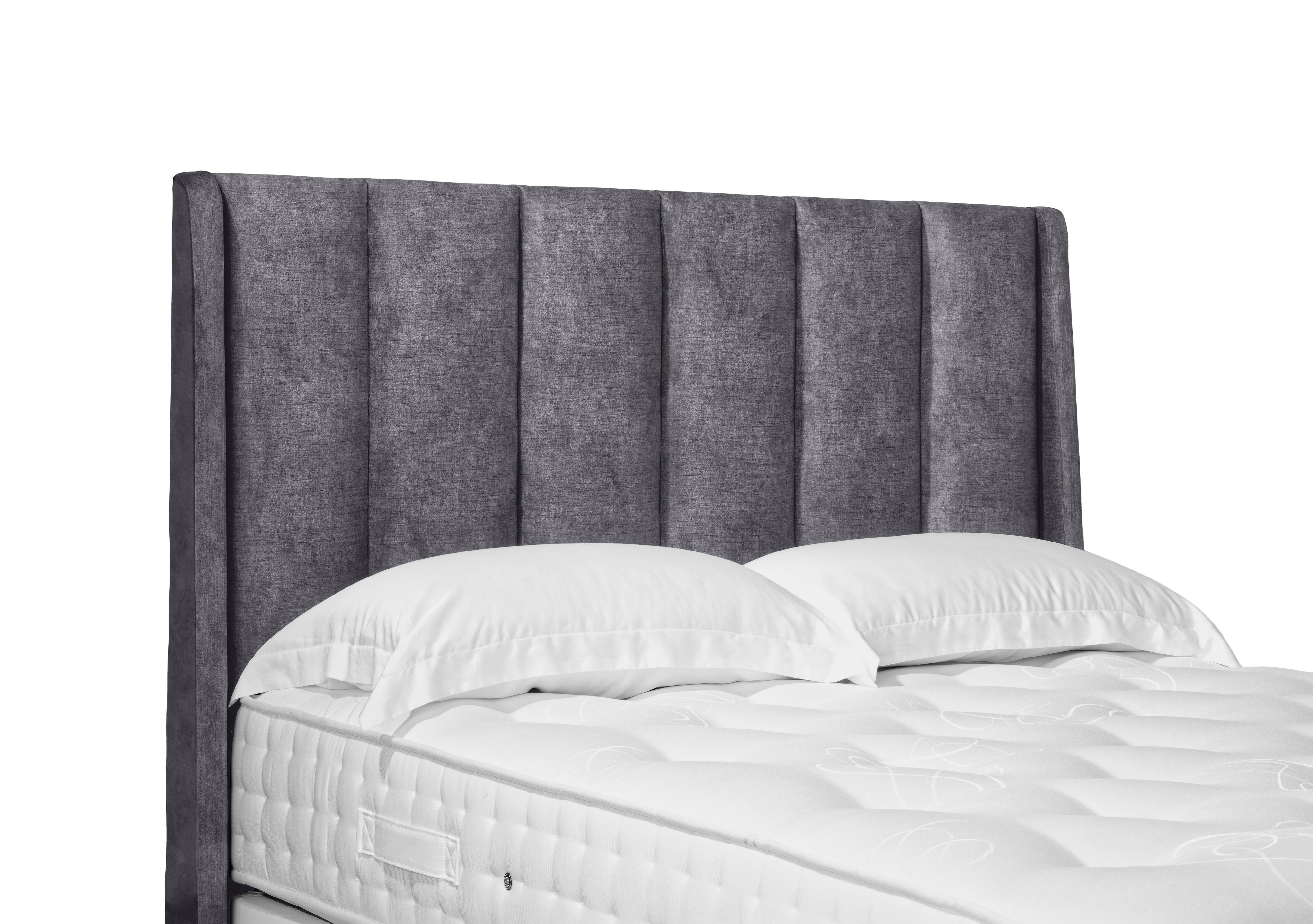 Artisan Collection Ryo High Floor Standing Headboard in Daytona Grey on Furniture Village