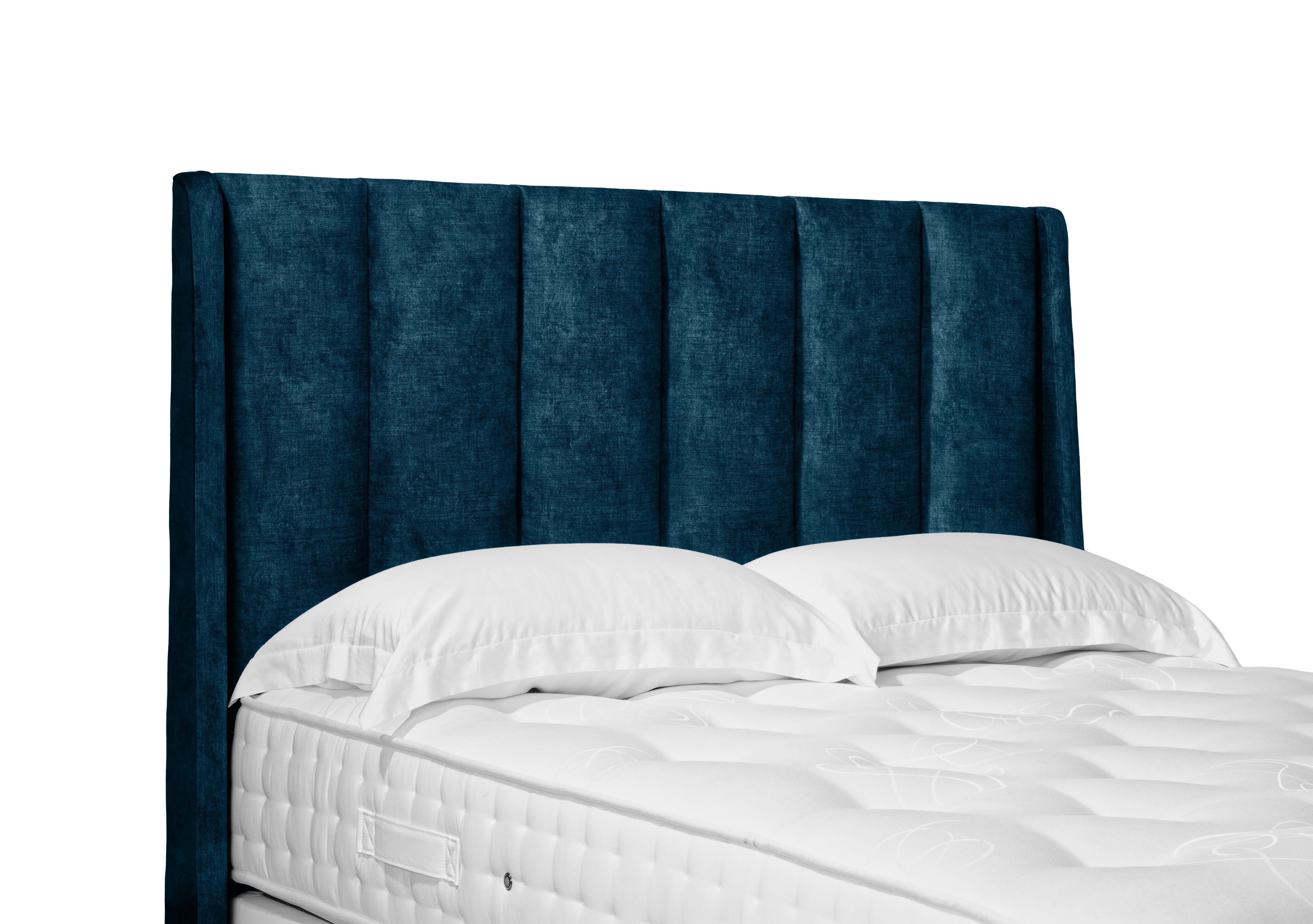 Ryo High Floor Standing Headboard in Daytona Ocean on Furniture Village