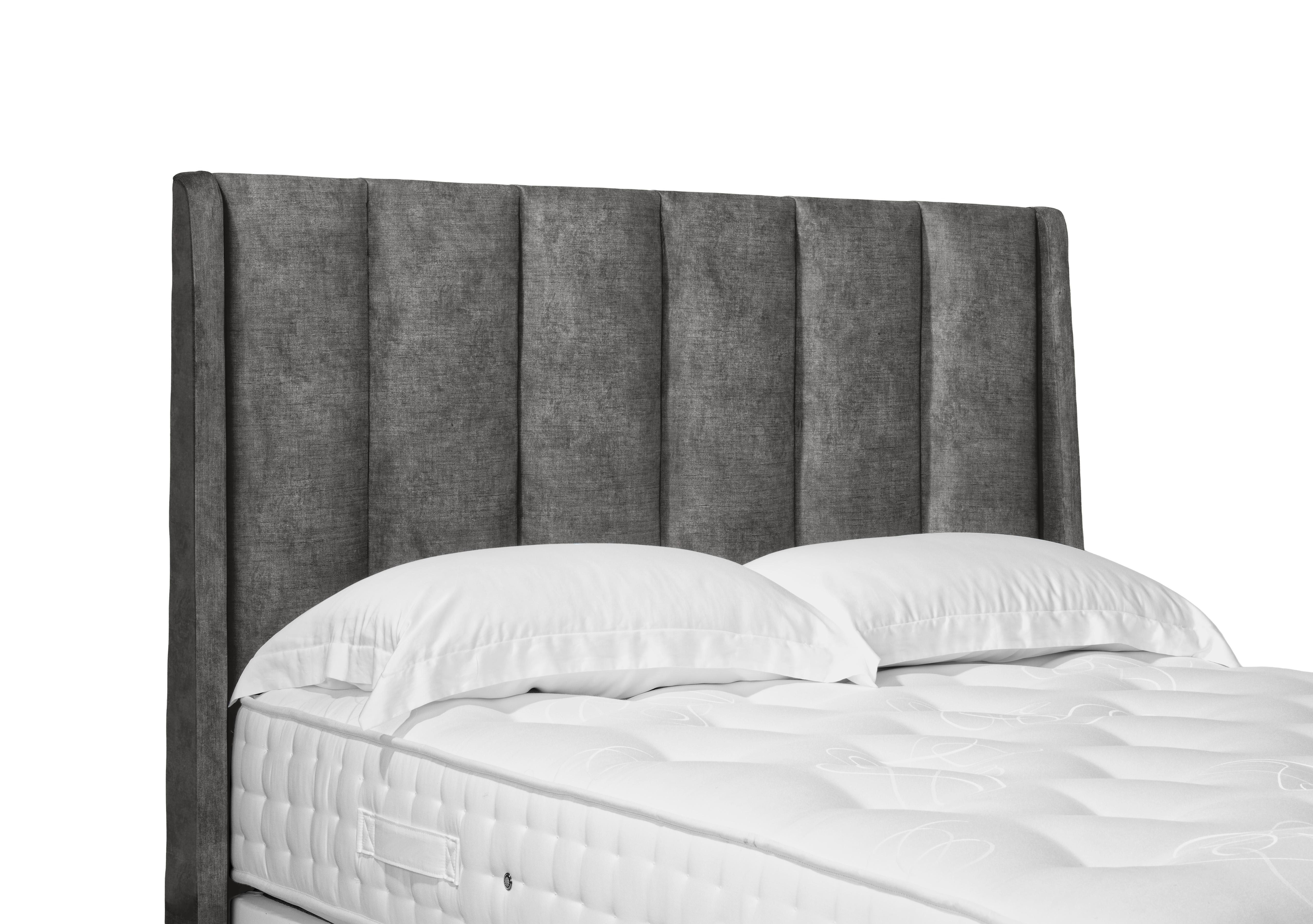 Artisan Collection Ryo High Floor Standing Headboard in Daytona Pebble on Furniture Village