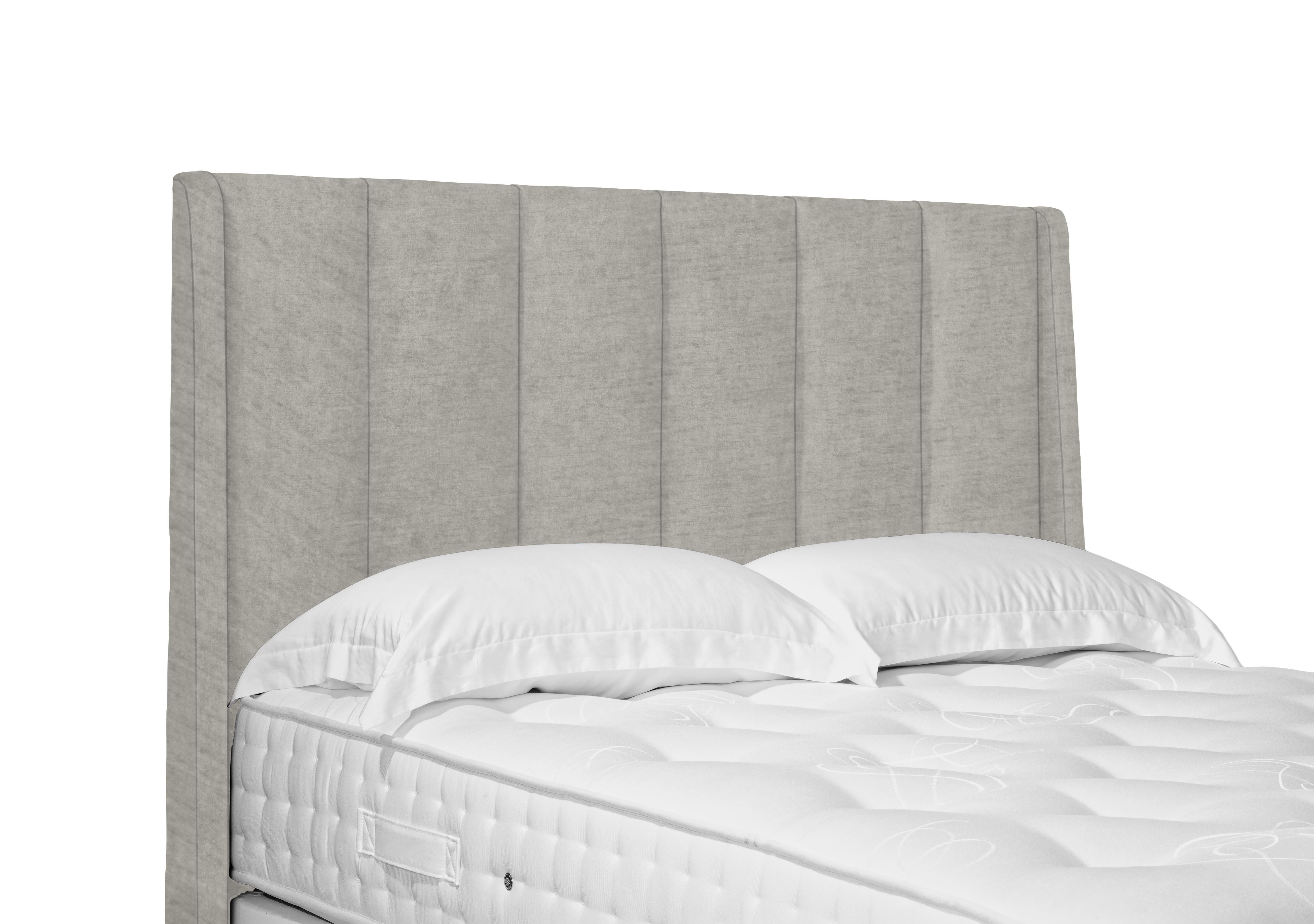 Artisan Collection Ryo High Floor Standing Headboard in Milan Stone on Furniture Village