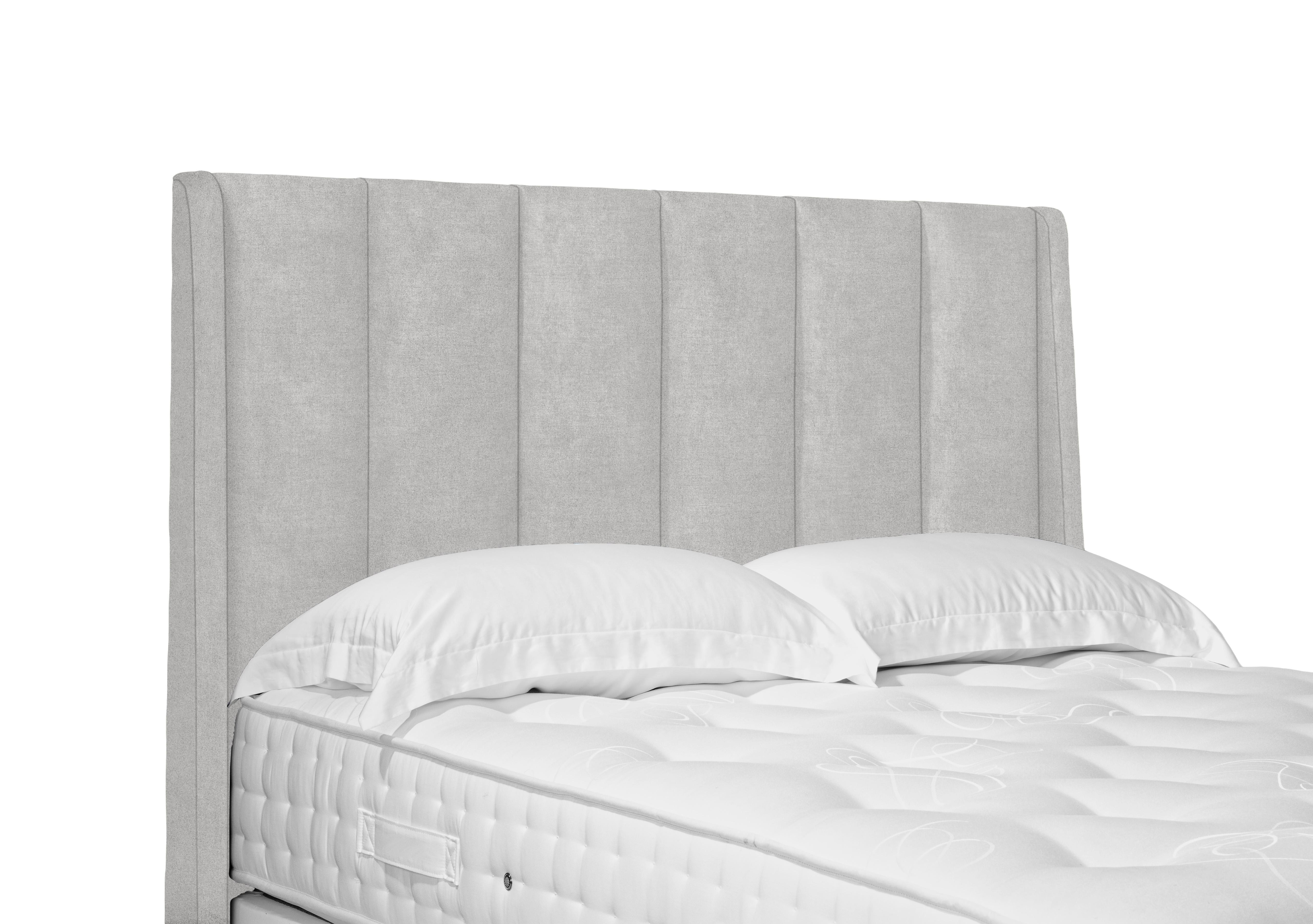 Artisan Collection Ryo High Floor Standing Headboard in Plain Opal on Furniture Village