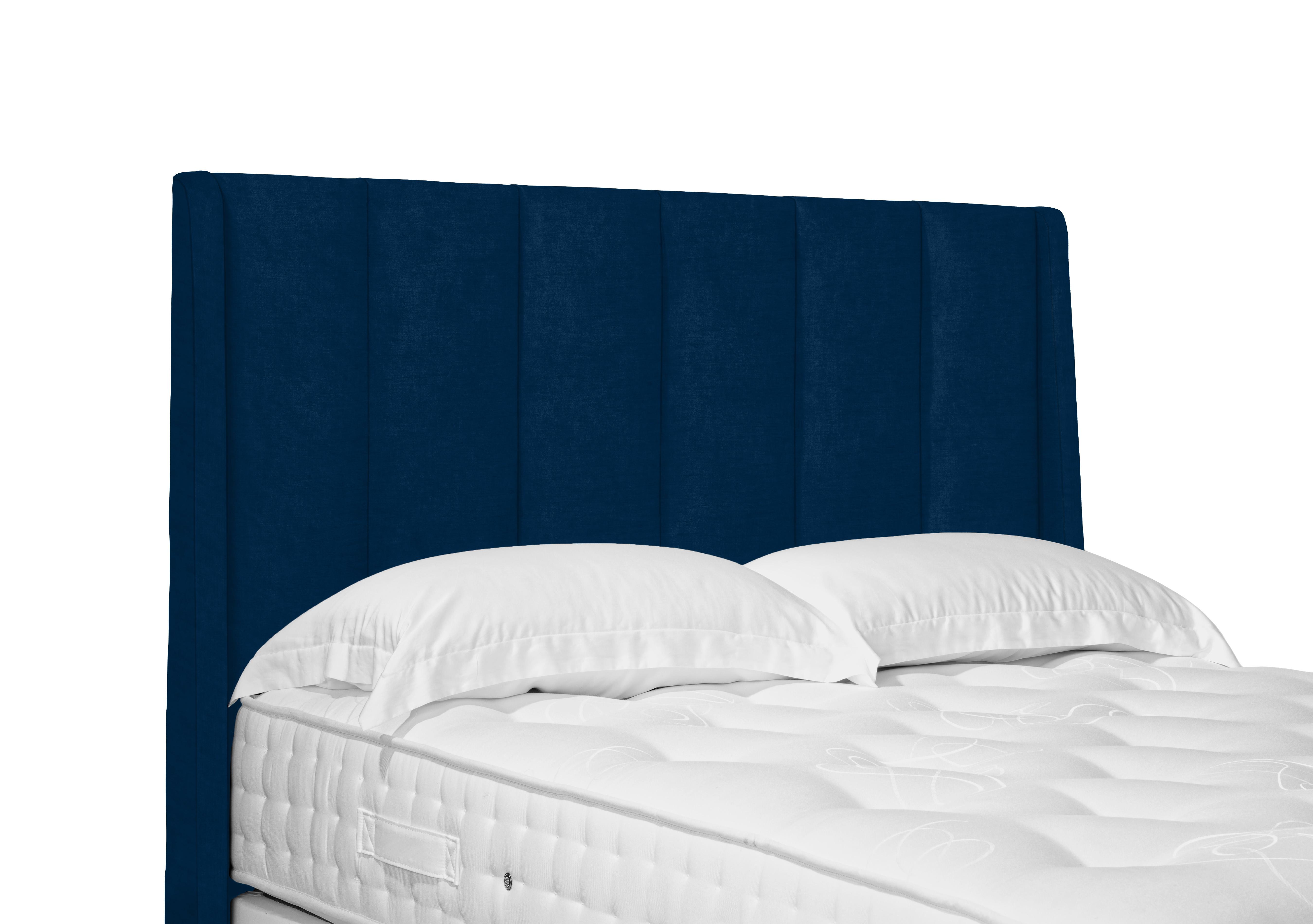 Artisan Collection Ryo High Floor Standing Headboard in Plush Pacific on Furniture Village
