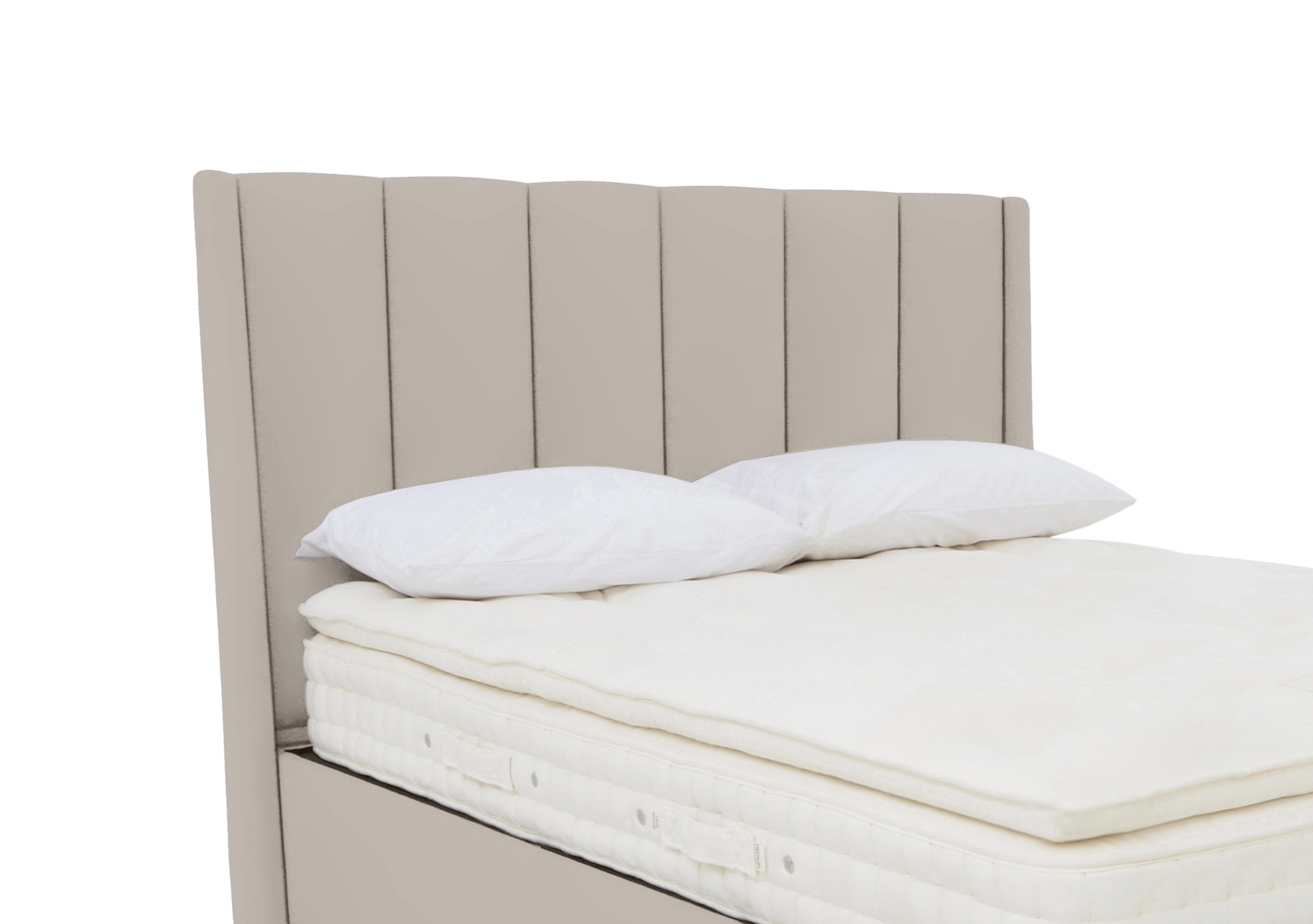 Artisan Collection Ryo High Floor Standing Headboard in Seven Ivory on Furniture Village