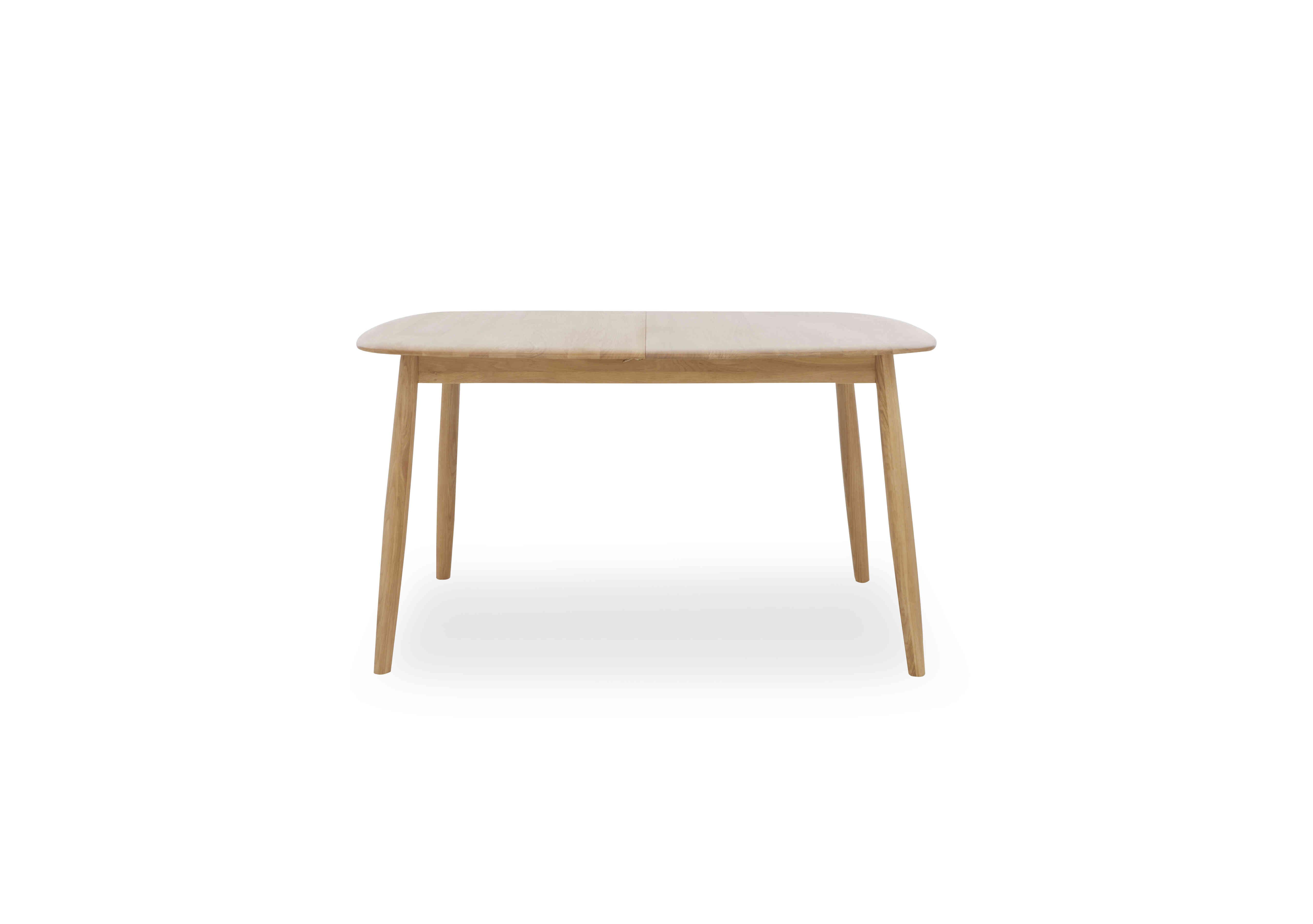 Stockholm Small Extending Dining Table in Light Oak on Furniture Village