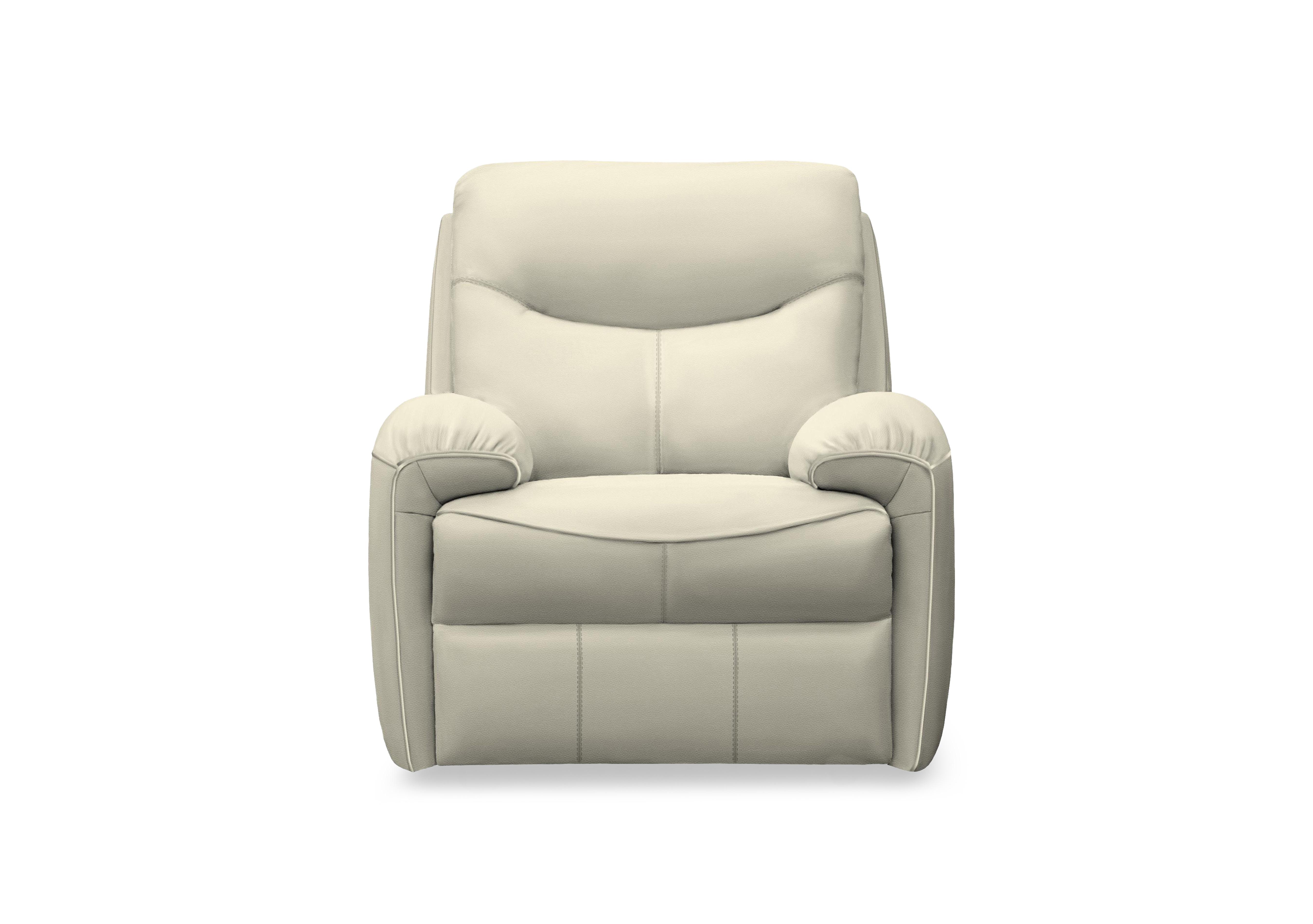 Amesbury Leather Armchair in H007 Durham Dove on Furniture Village