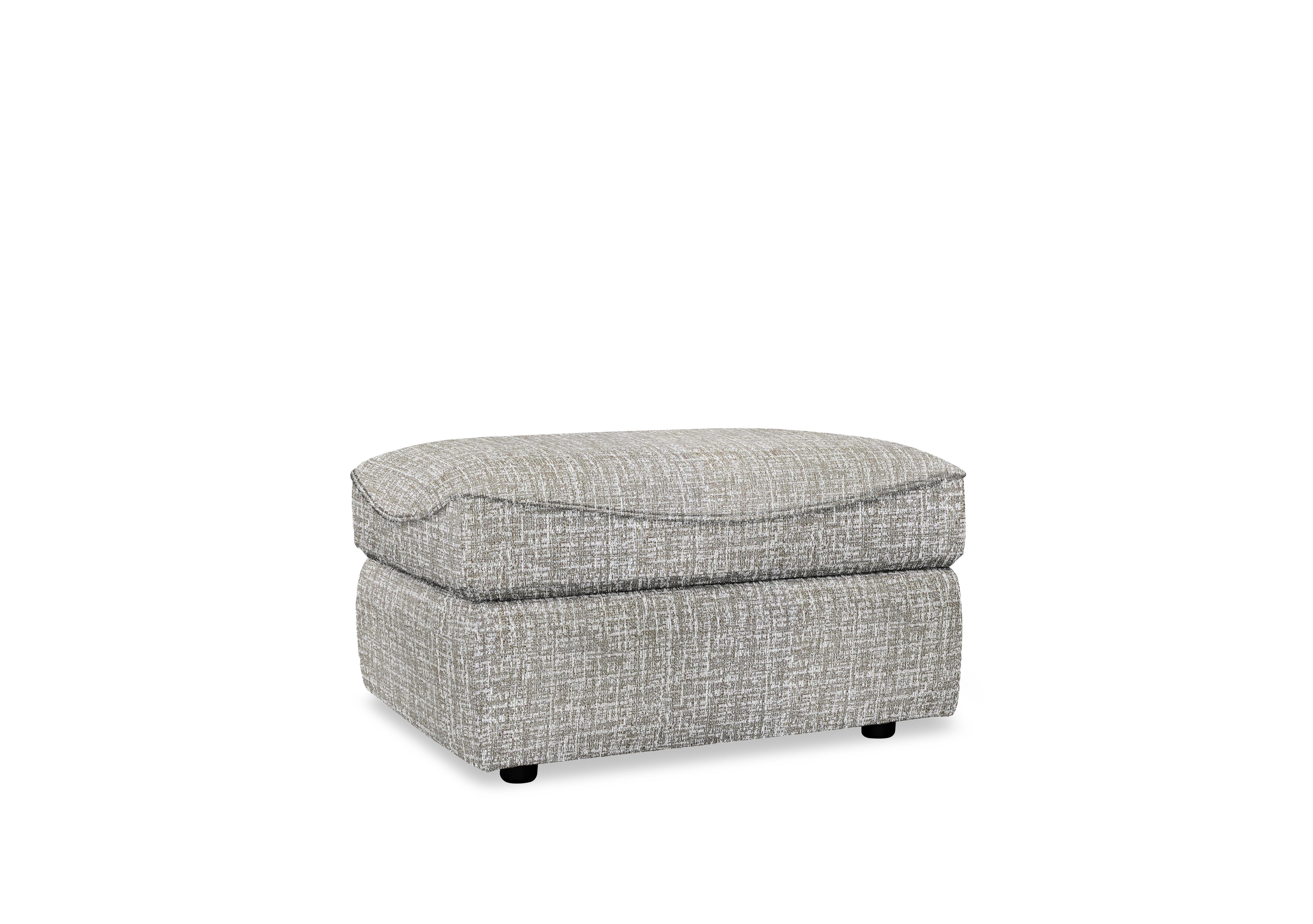 Amesbury Fabric Storage Footstool in B103 Shore Slate on Furniture Village