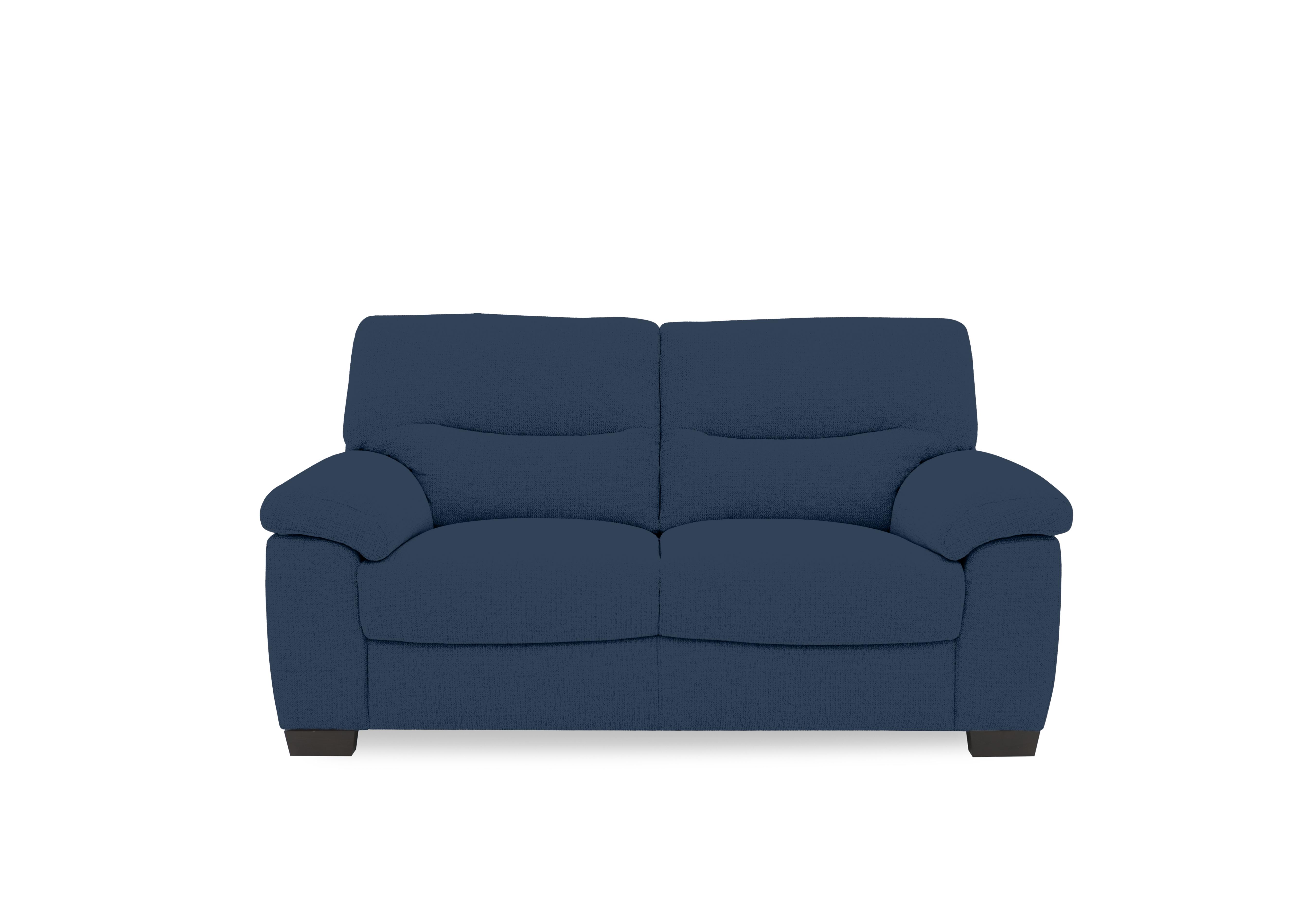 Hetty 2 Seater Fabric Sofa in Fab-Can-R330 Steel Blue on Furniture Village